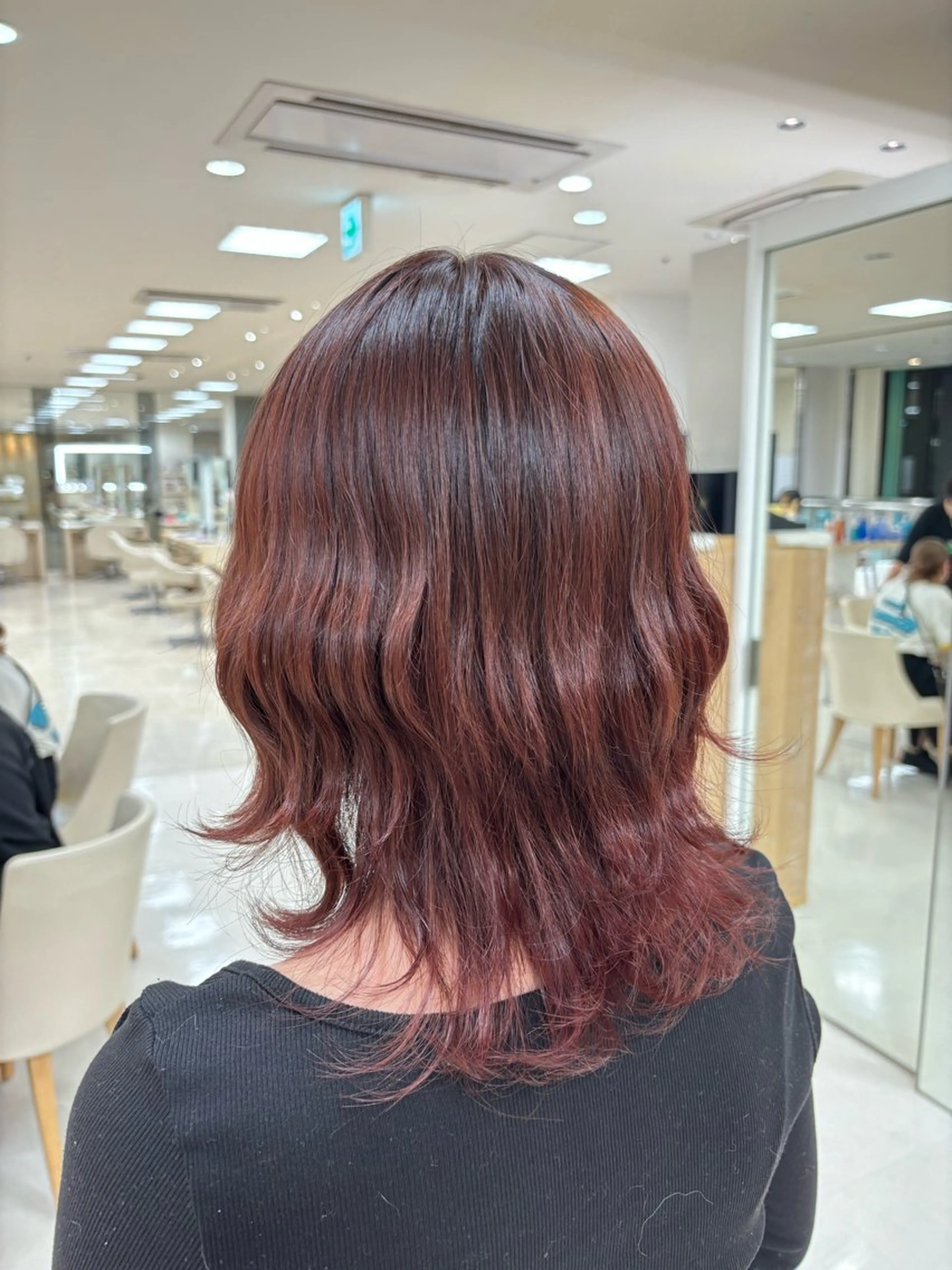 カラー 🎀暖色カラー/透明 感カラー/ひな🎀のヘアスタイル