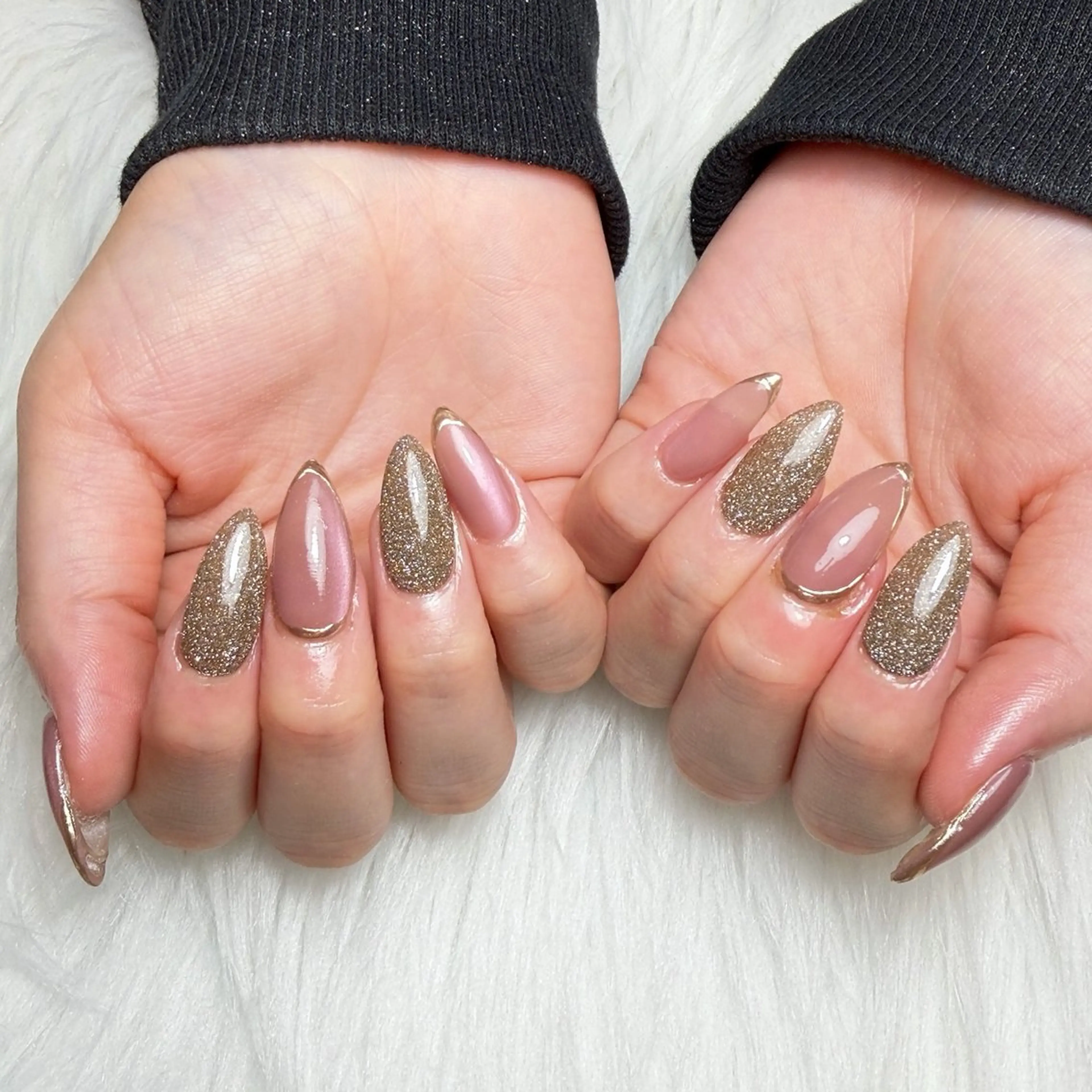 ネイル フラッシュネイル ハンドネイル lifra Hinaのネイルデザイン