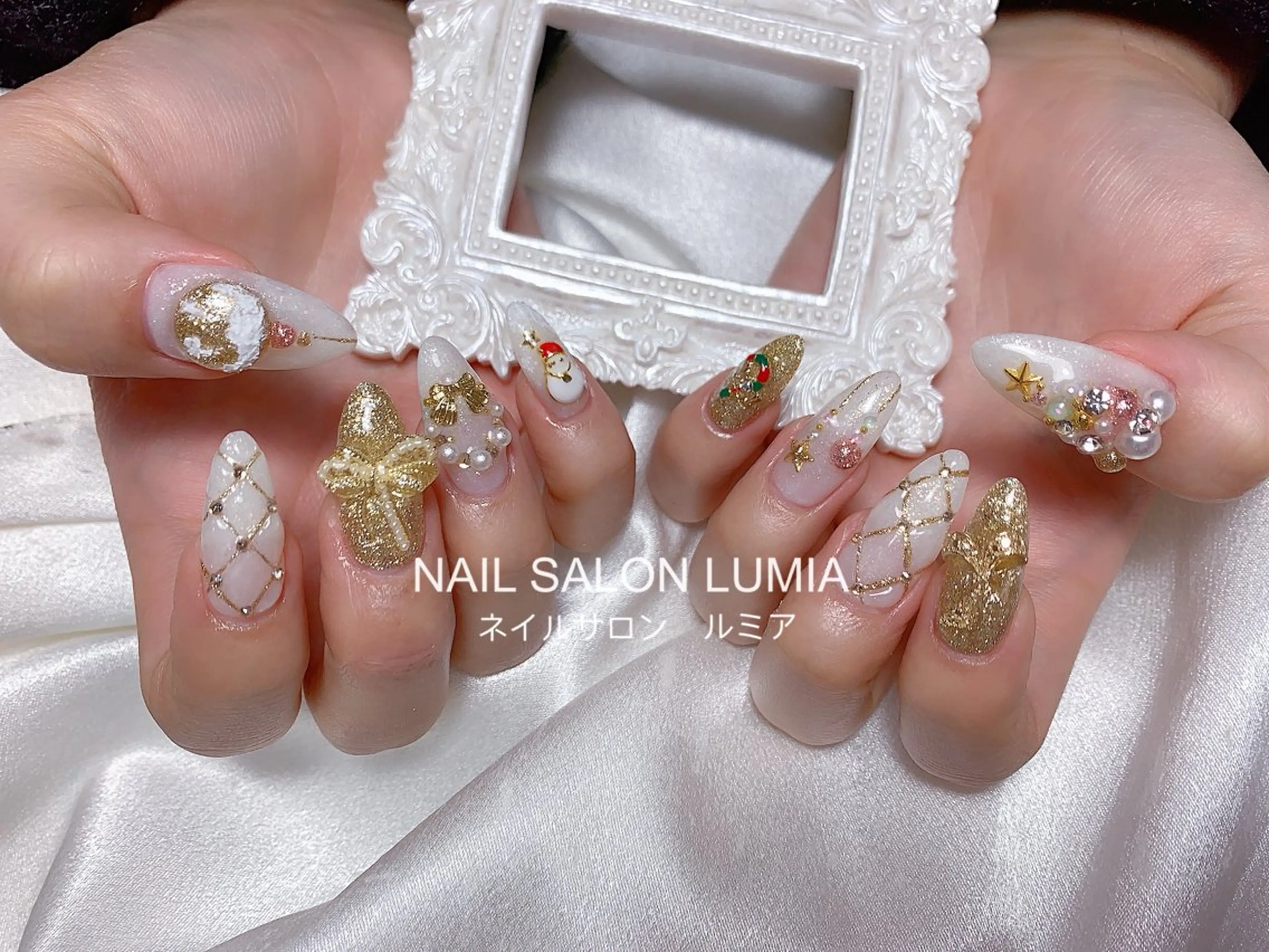 ネイル ハンドネイル ネイルサロン ルミア Lumia 店長のネイルデザイン