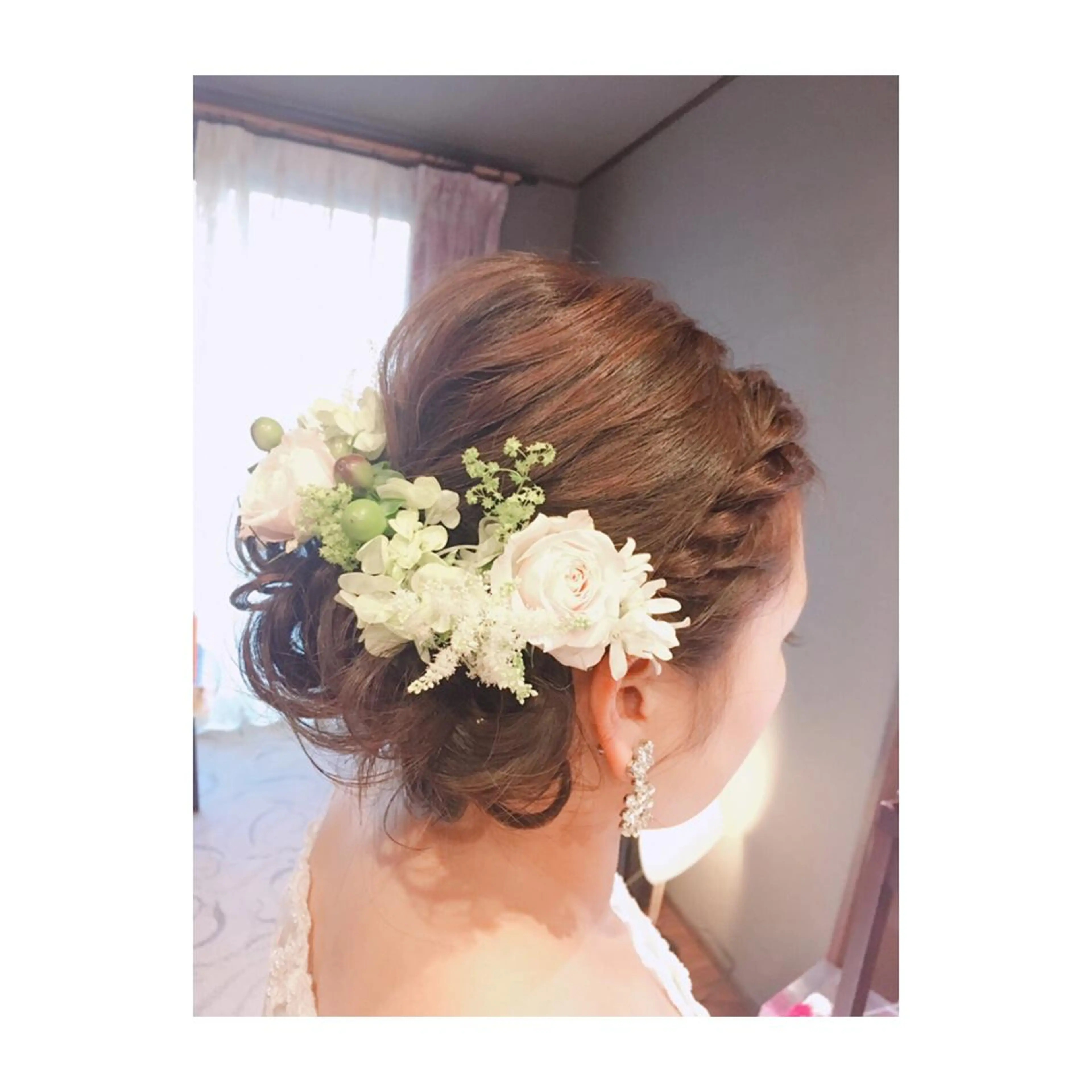 セミロング ヘアアレンジ YAP！HAIR トコツメアヤノのヘアスタイル