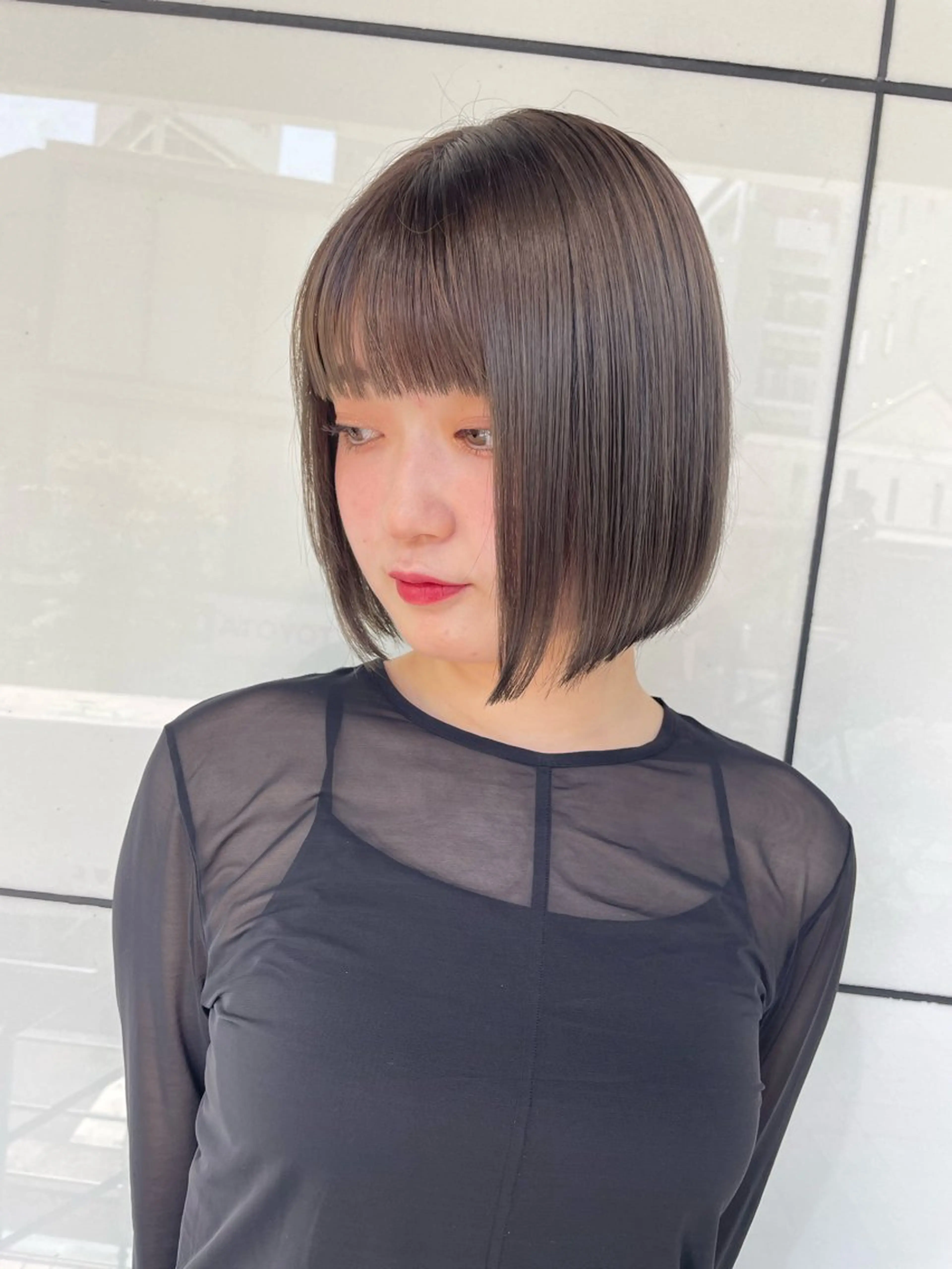 ショート ‪るか/‪透明感 カラー/アレンジのヘアスタイル