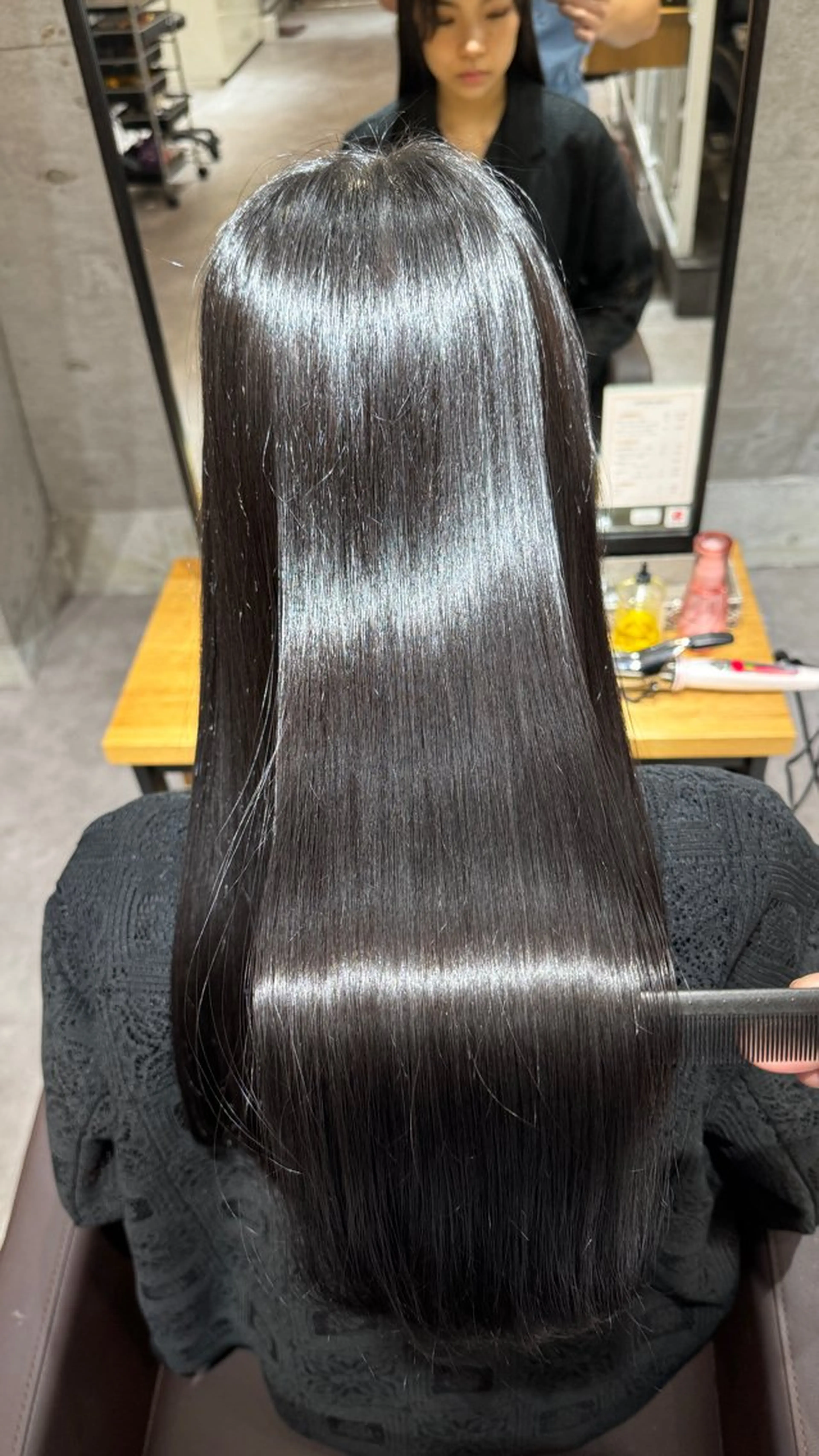 ロング カット ヘアカラー トリートメント TARO／ツヤ髪・ ブリーチ毛矯正特化✨のヘアスタイル