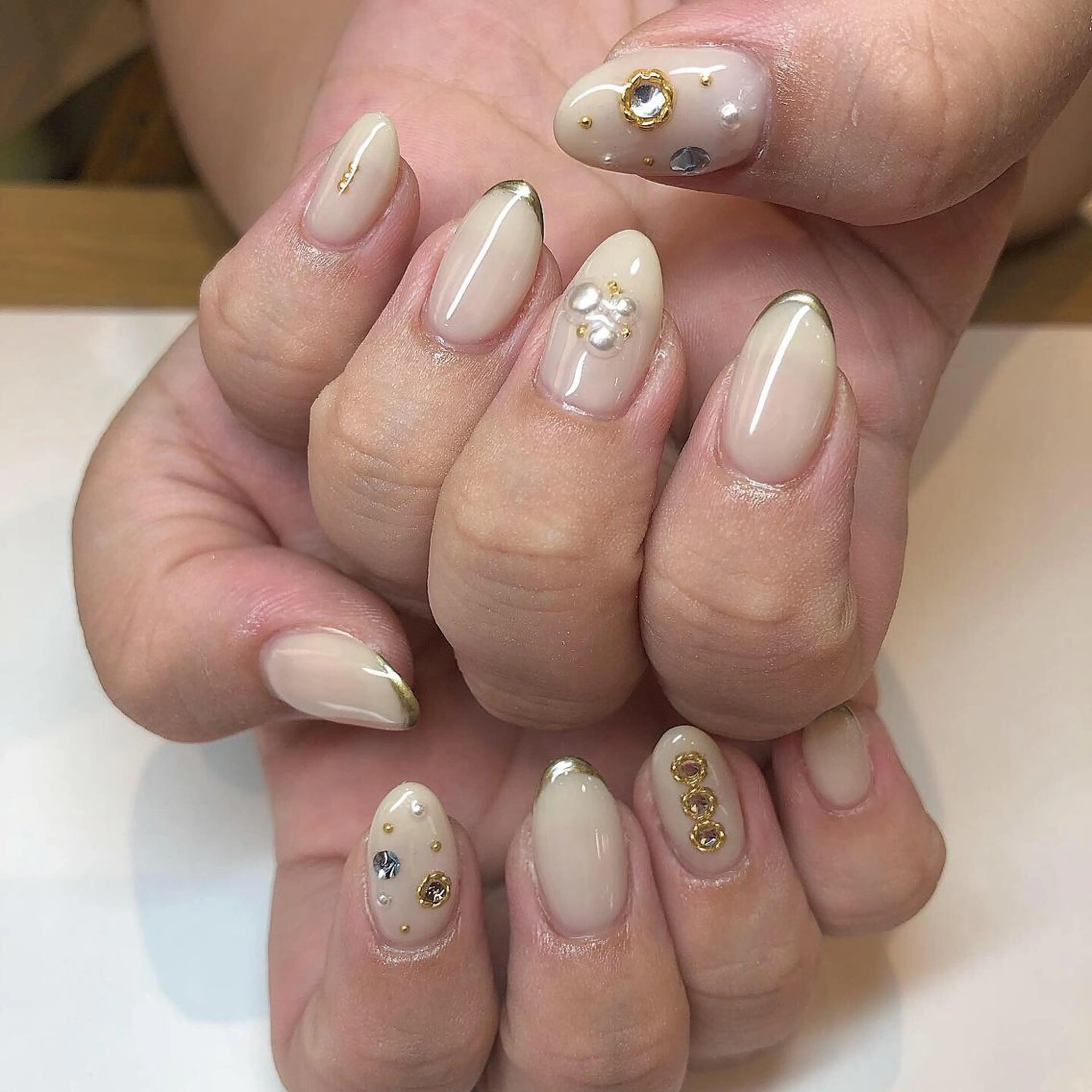 ネイル ハンドネイル 鶴田୨ৎmaison de NALIのネイルデザイン