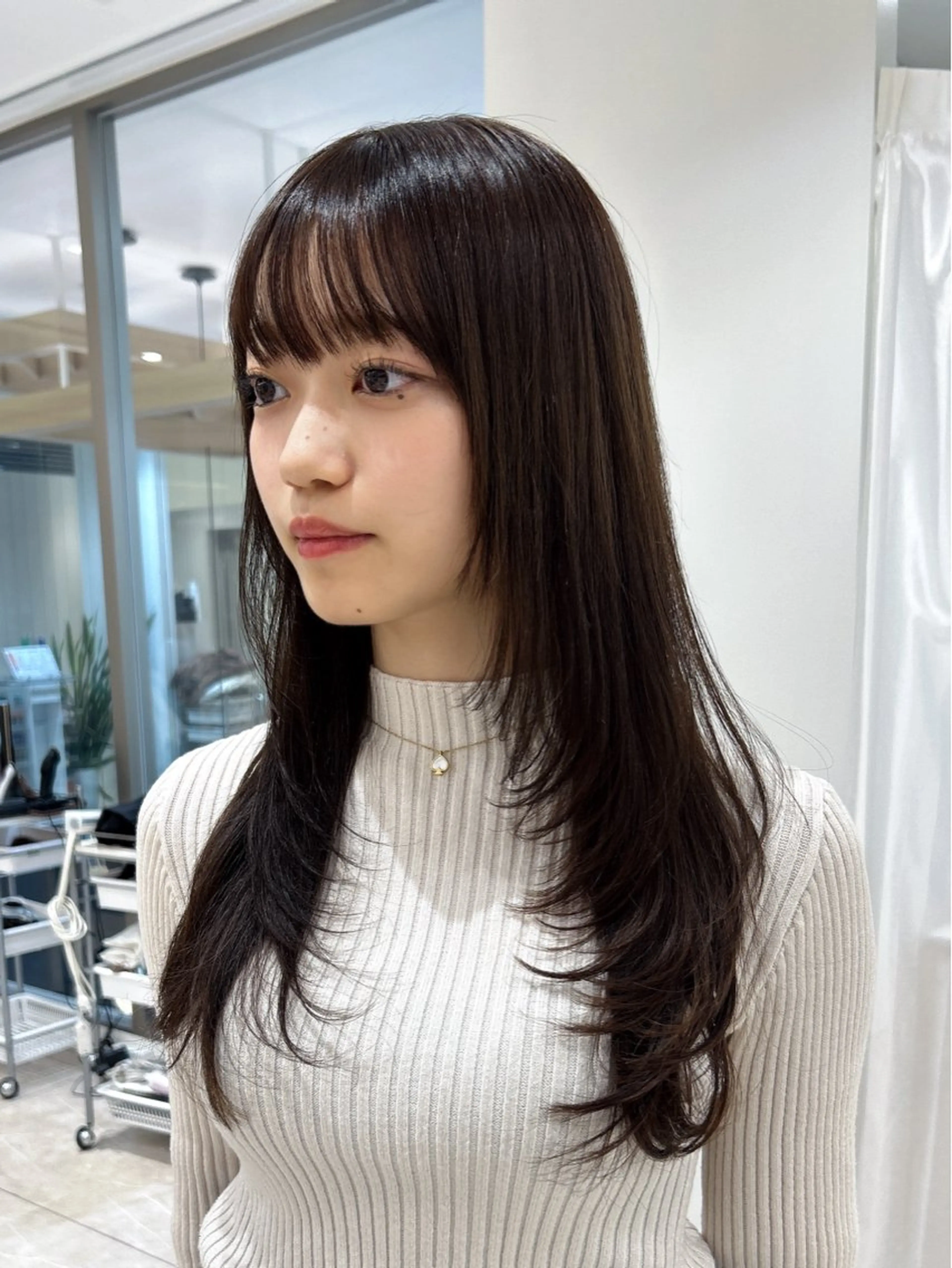 セミロング カラー カット ヘアカラー トリートメント メンズヘア/レイヤー /ボブ山内春輝のヘアスタイル