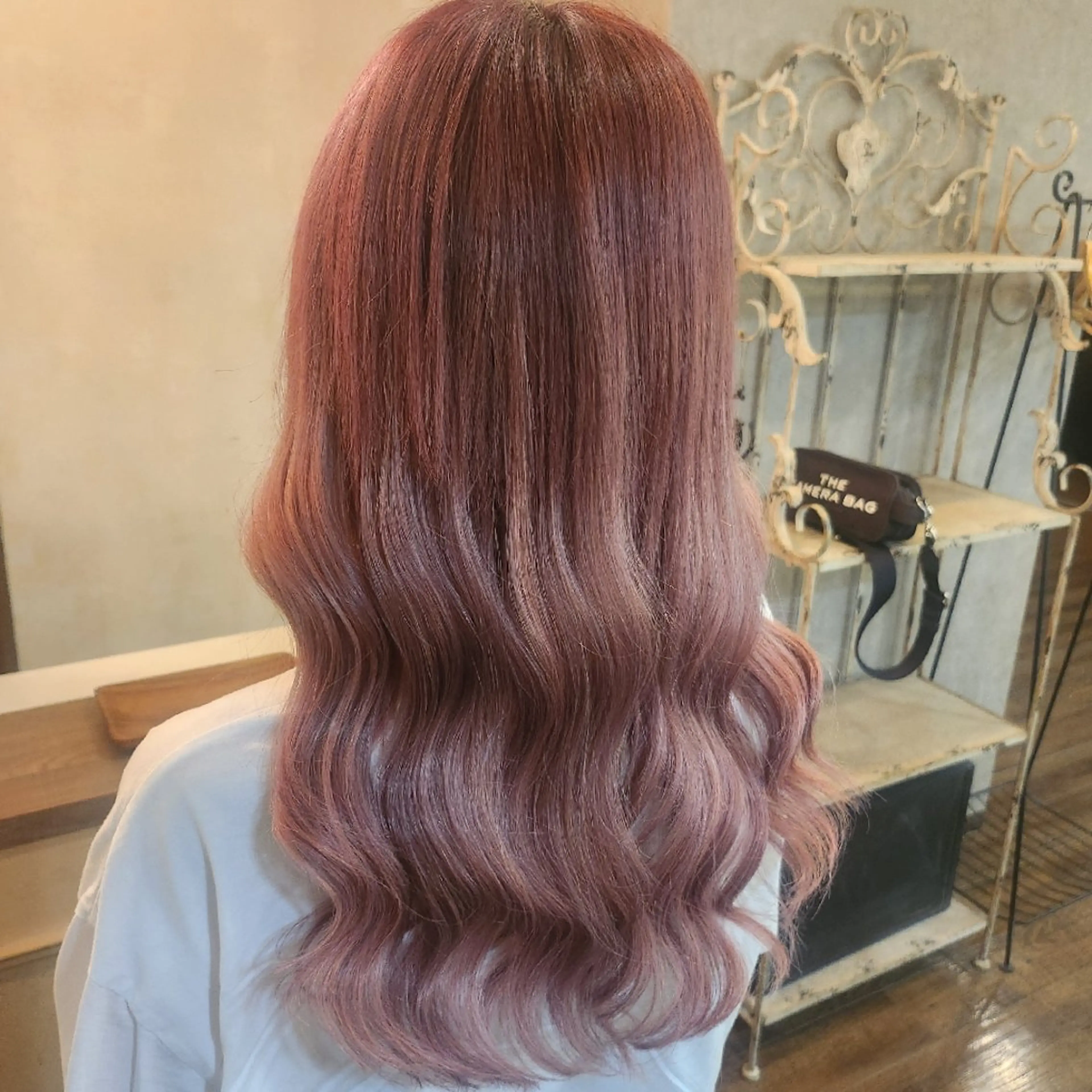 セミロング ヘアアレンジ ショートボブ シールエクステ ボブ エクステ カット エクステ 田井中 悠紀のヘアスタイル