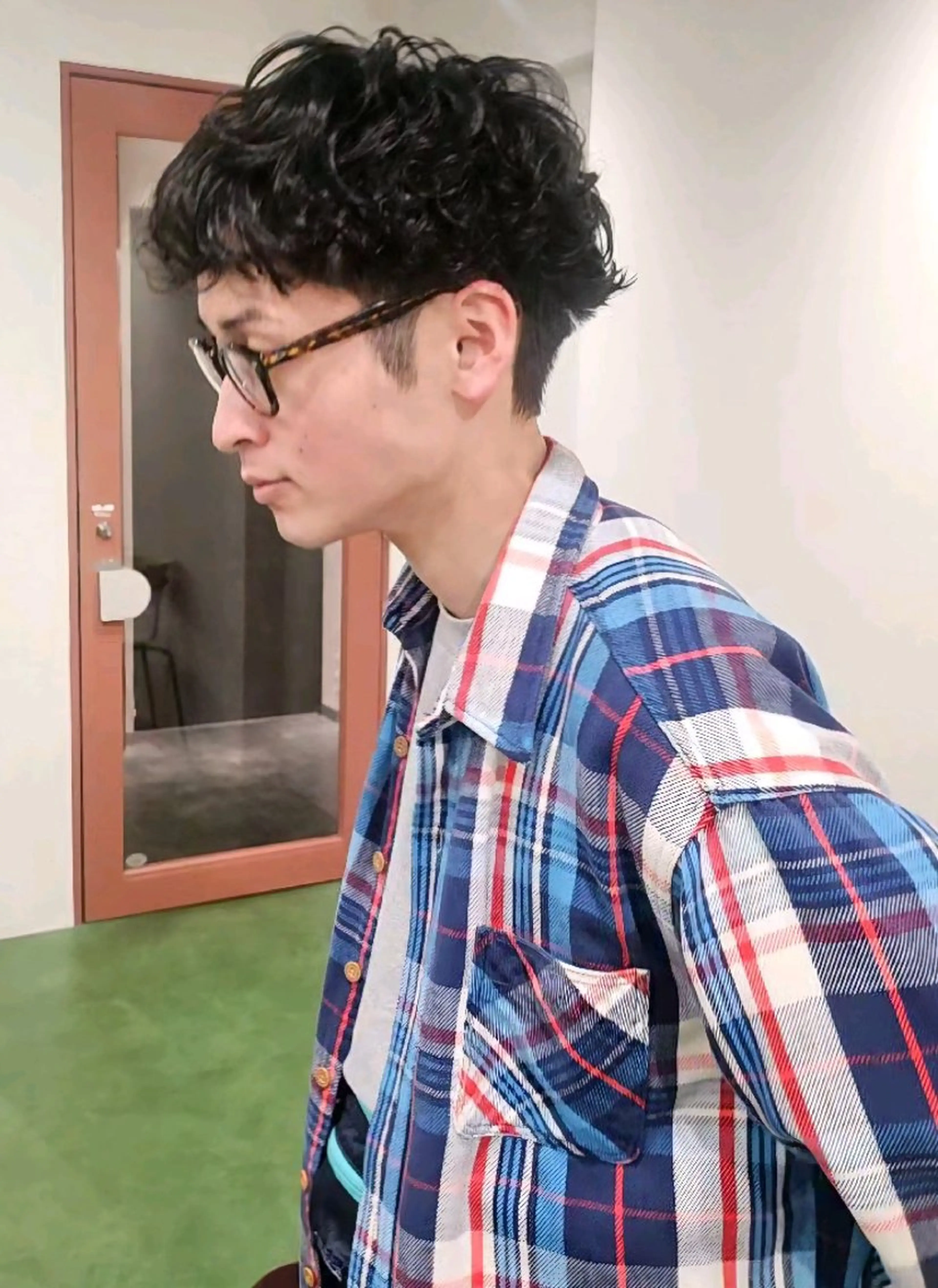 カット＋メンズパーマ＋トリートメントの写真