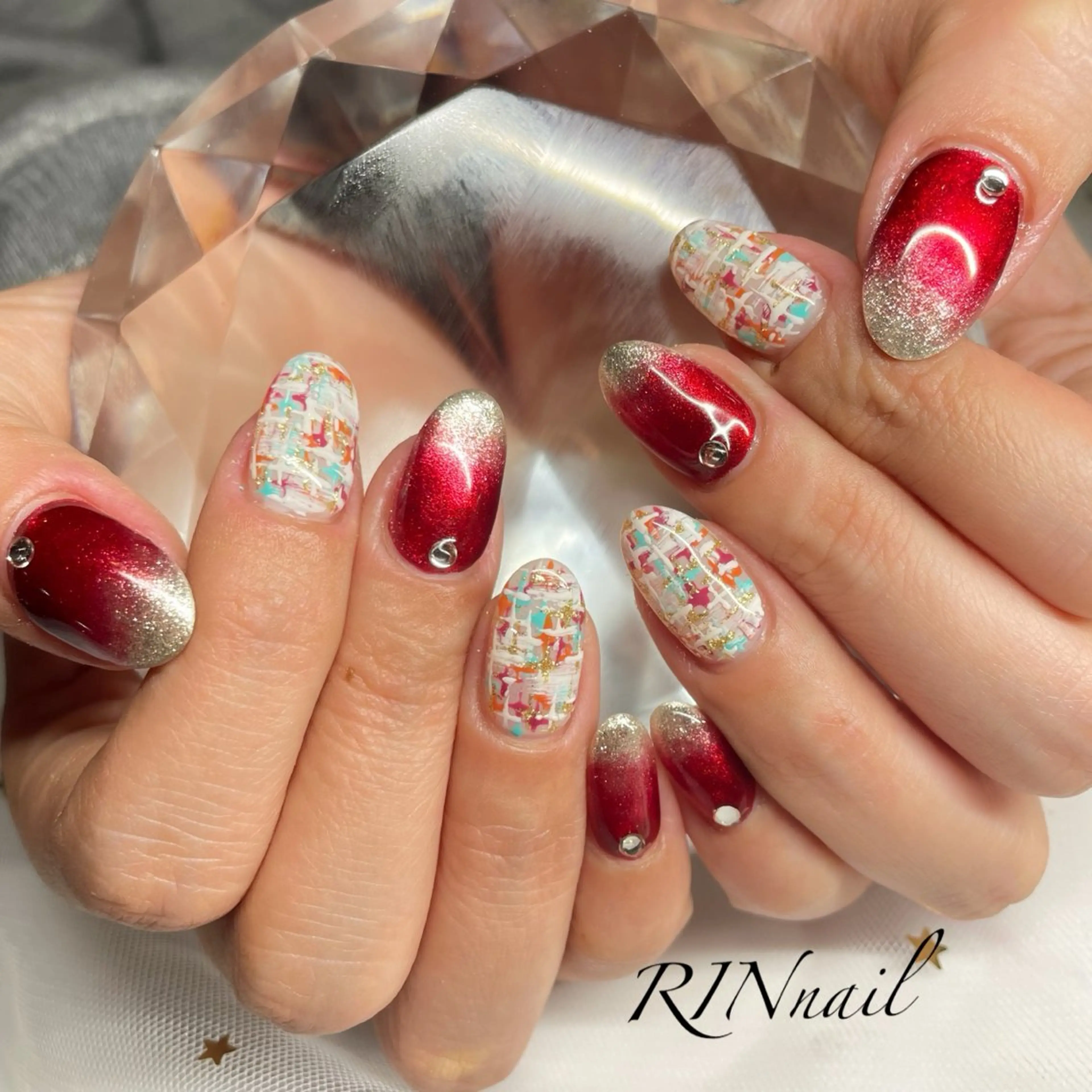 ネイル ハンドネイル ハンドケア RIN HOMEnailのネイルデザイン