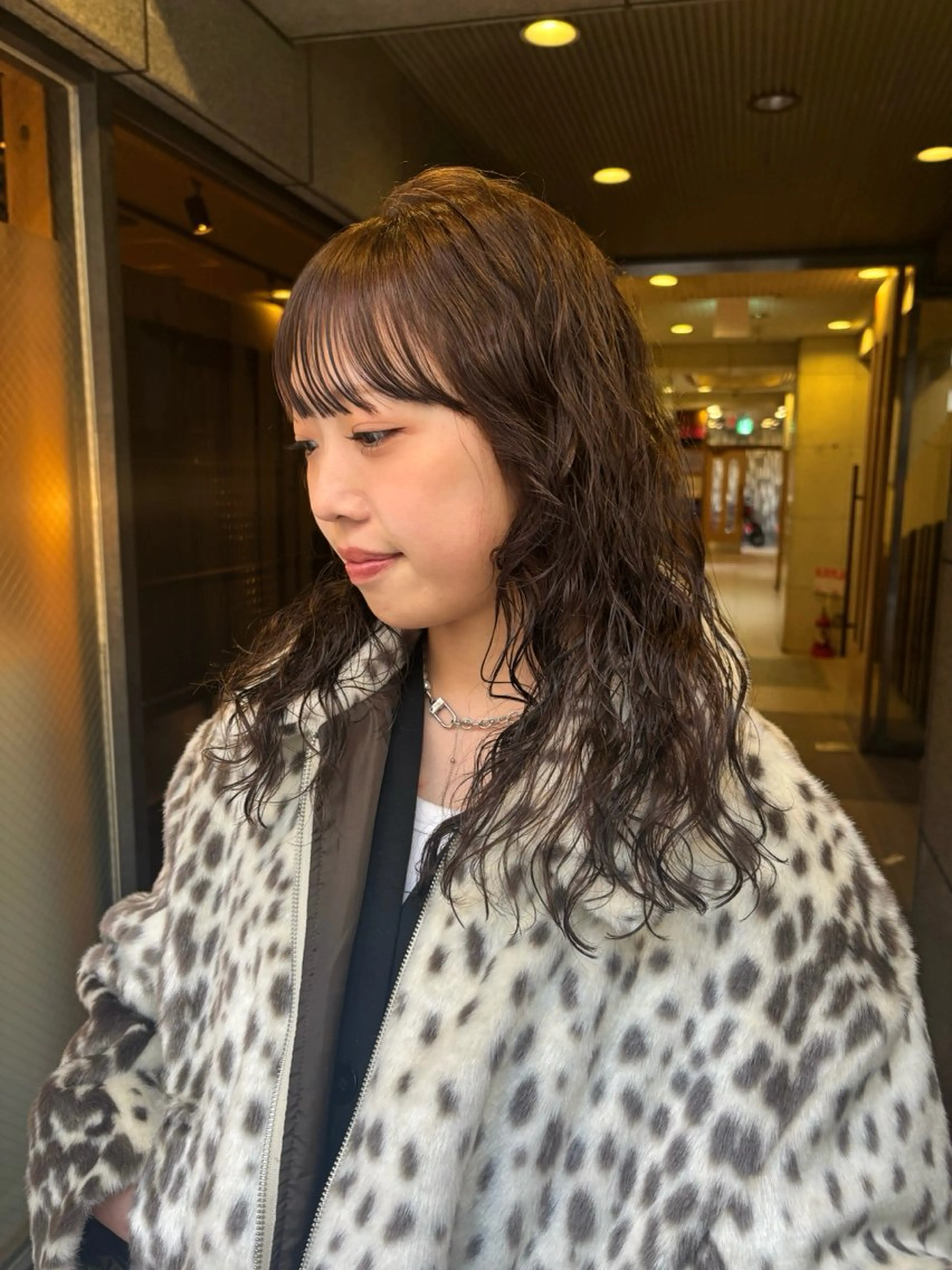 セミロング パーマ izumi/ ボブ/パーマのヘアスタイル