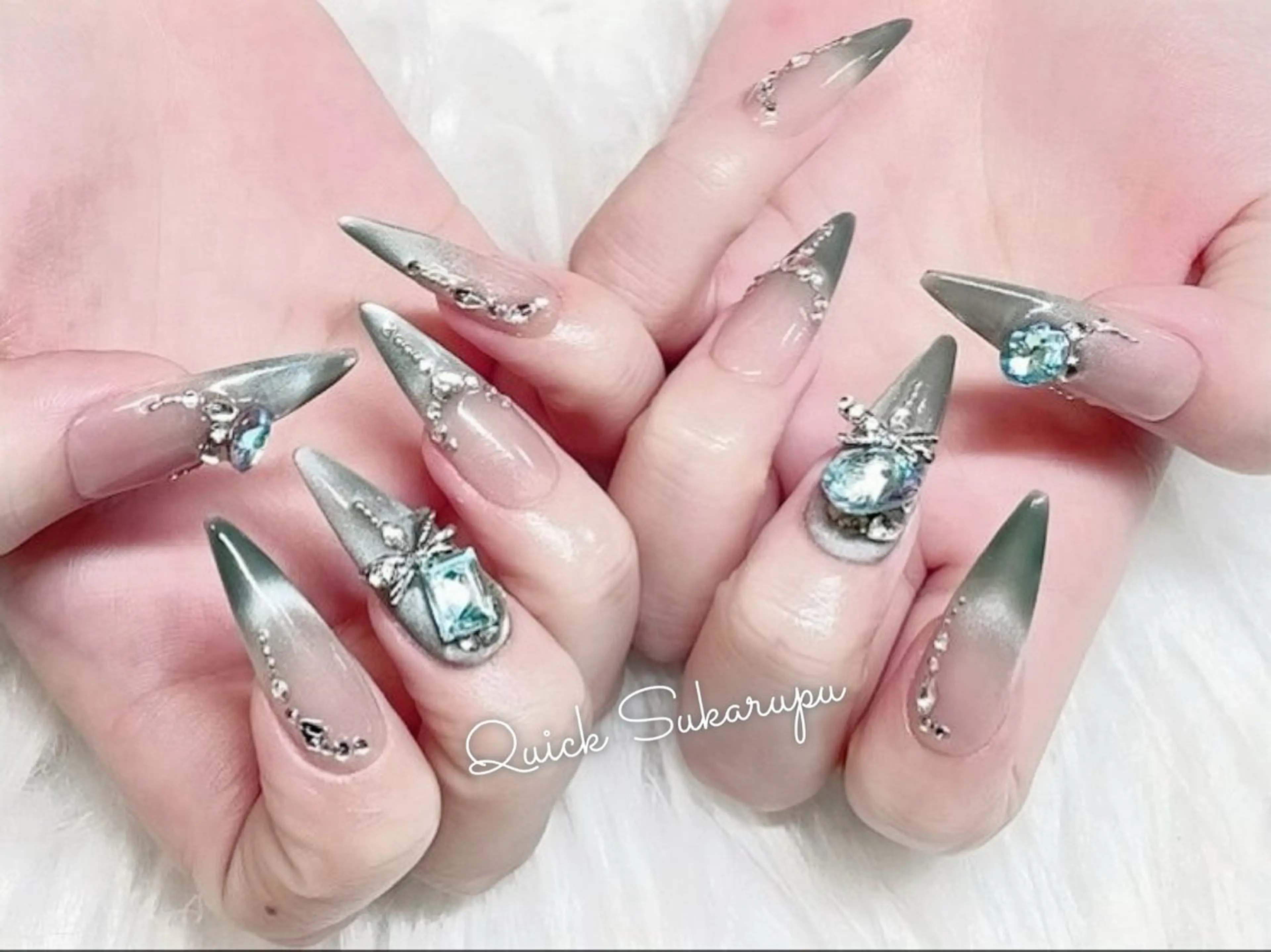 ネイル ハンドネイル Quick Sukarupu新宿のネイルデザイン