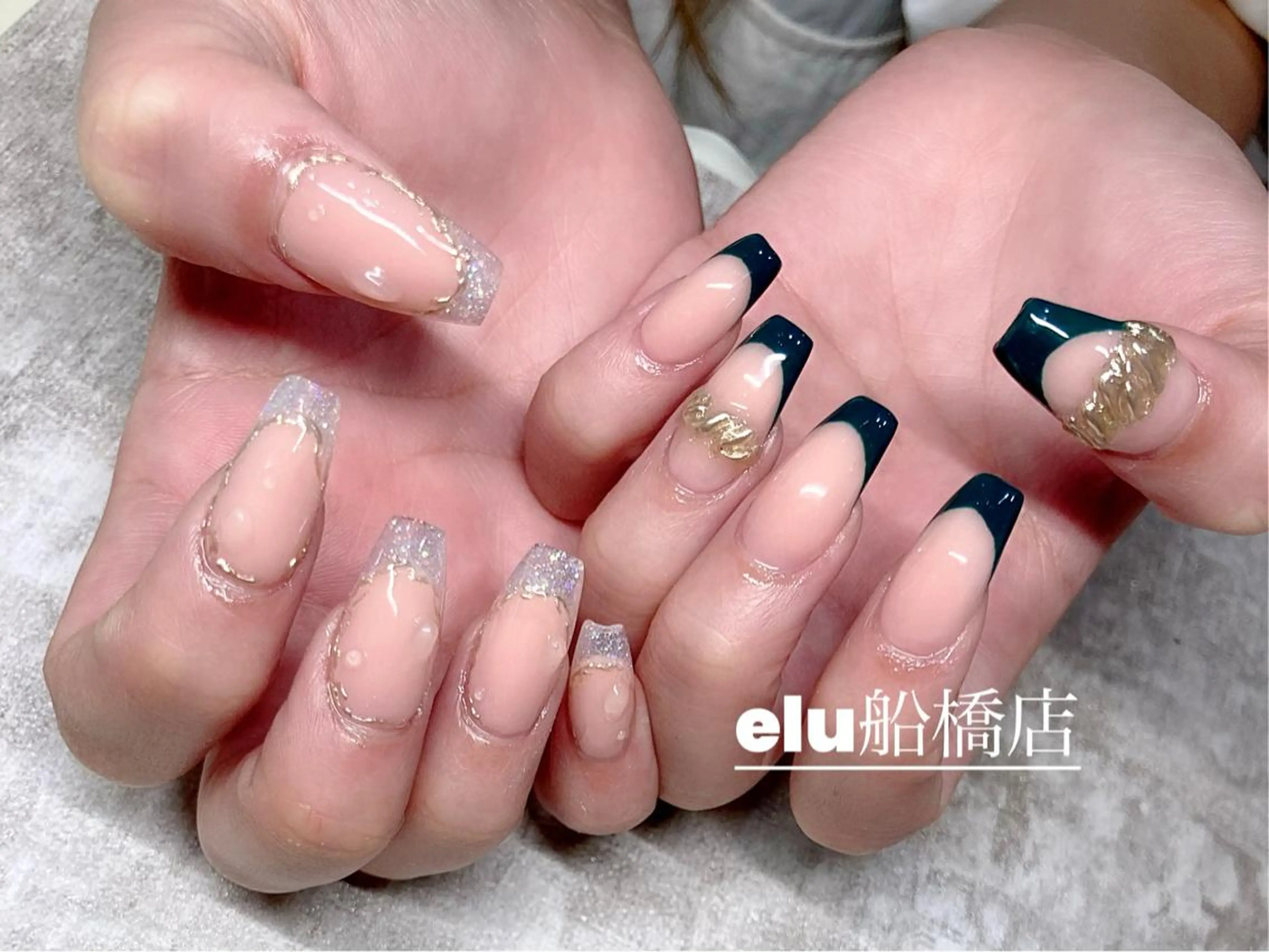 ネイル スカルプネイル elu ：nail＆eyeのネイルデザイン