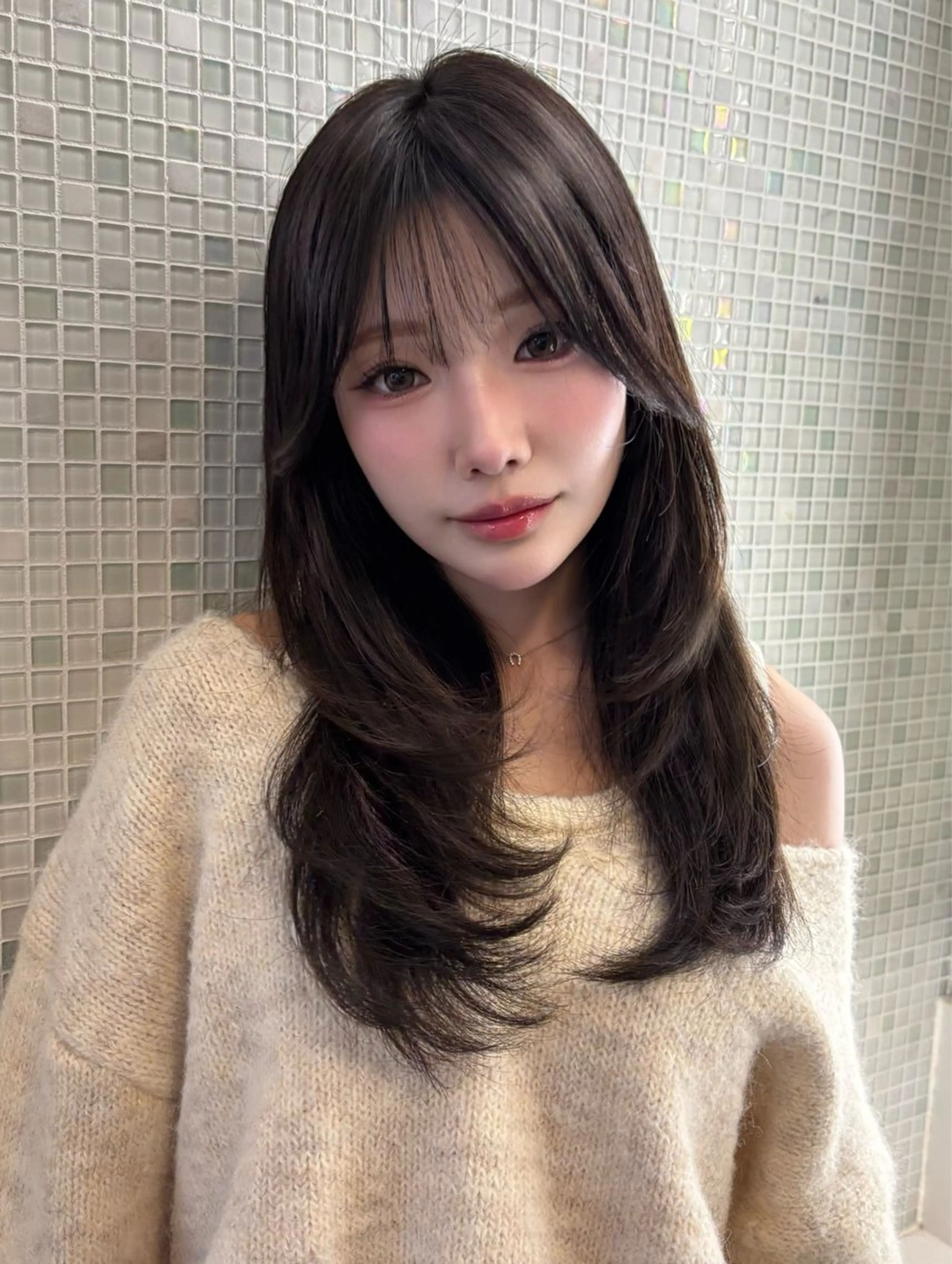 カラー ヘアアレンジ 艶カラー /RYOAのヘアスタイル
