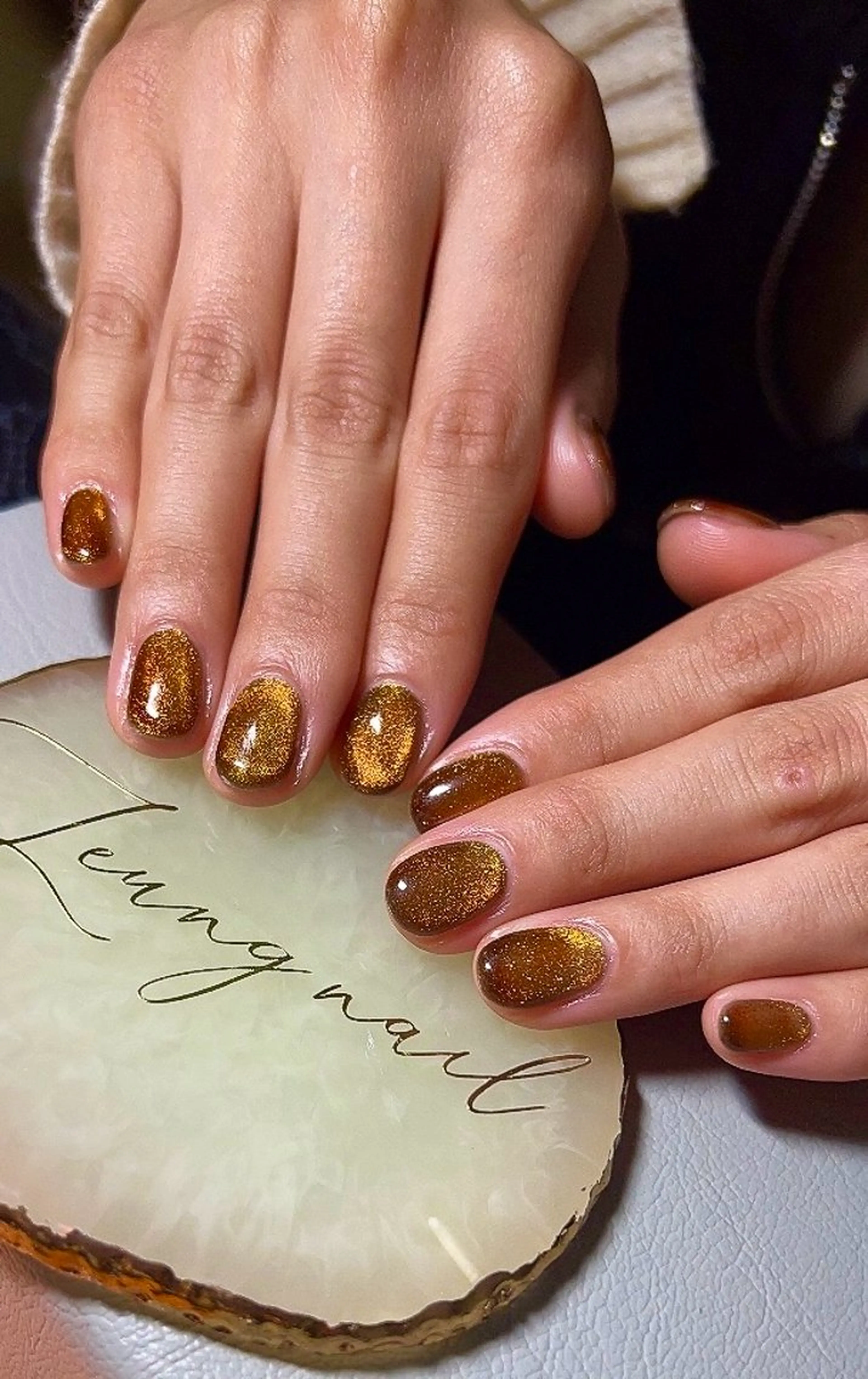 ネイル マグネットネイル ハンドネイル ネイルサロン Leung nailのネイルデザイン