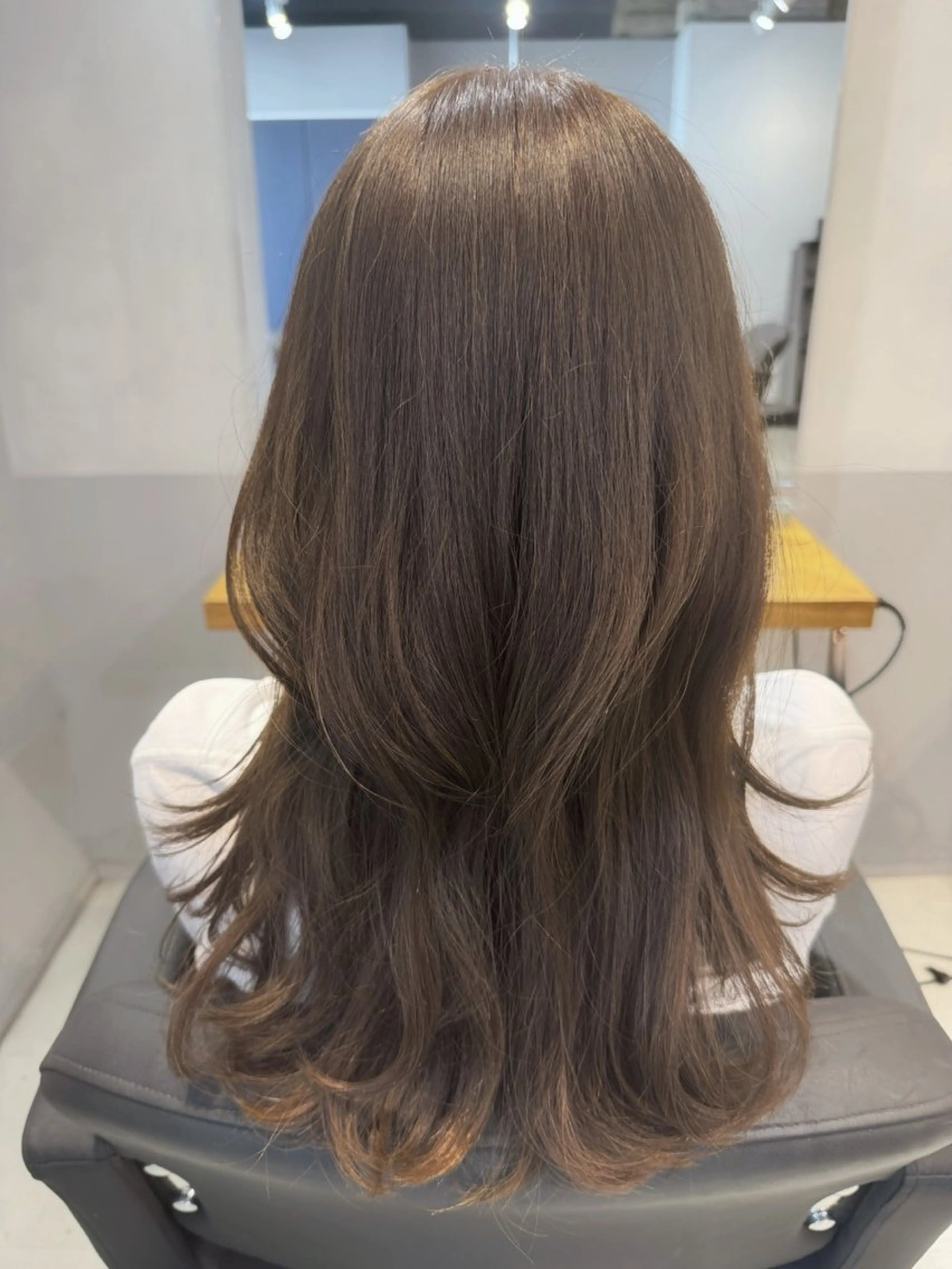 ロング カラー パーマ 韓国風ヘア レイヤーカット カット パーマ トリートメント 神パーマ＆ツヤ髪 黒田ダイのヘアスタイル