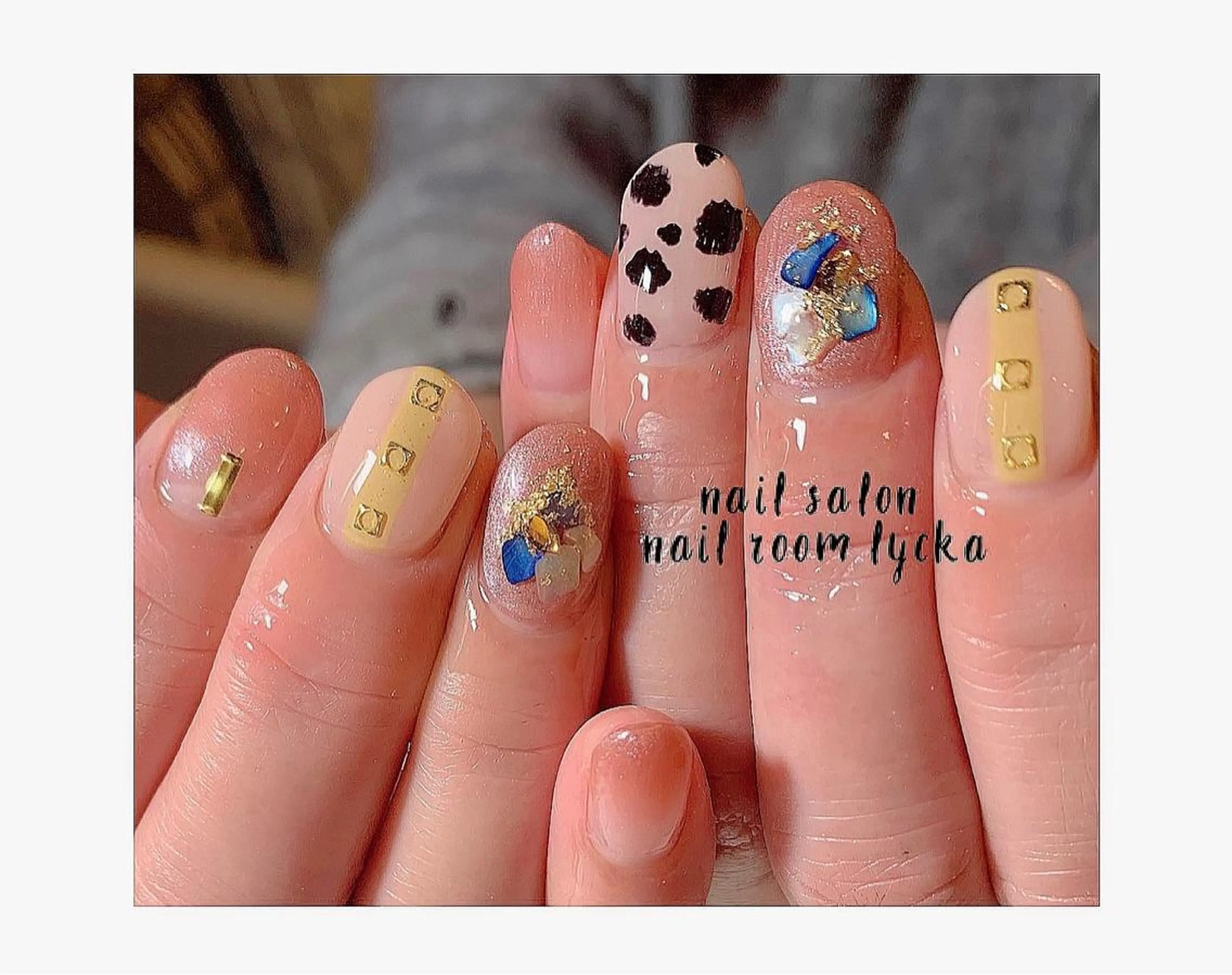 ネイル ジェルネイル パラジェル 冬ネイル ﾈｲﾙﾙｰﾑﾘｯｶ 𝐦𝐚𝐲𝐮のネイルデザイン