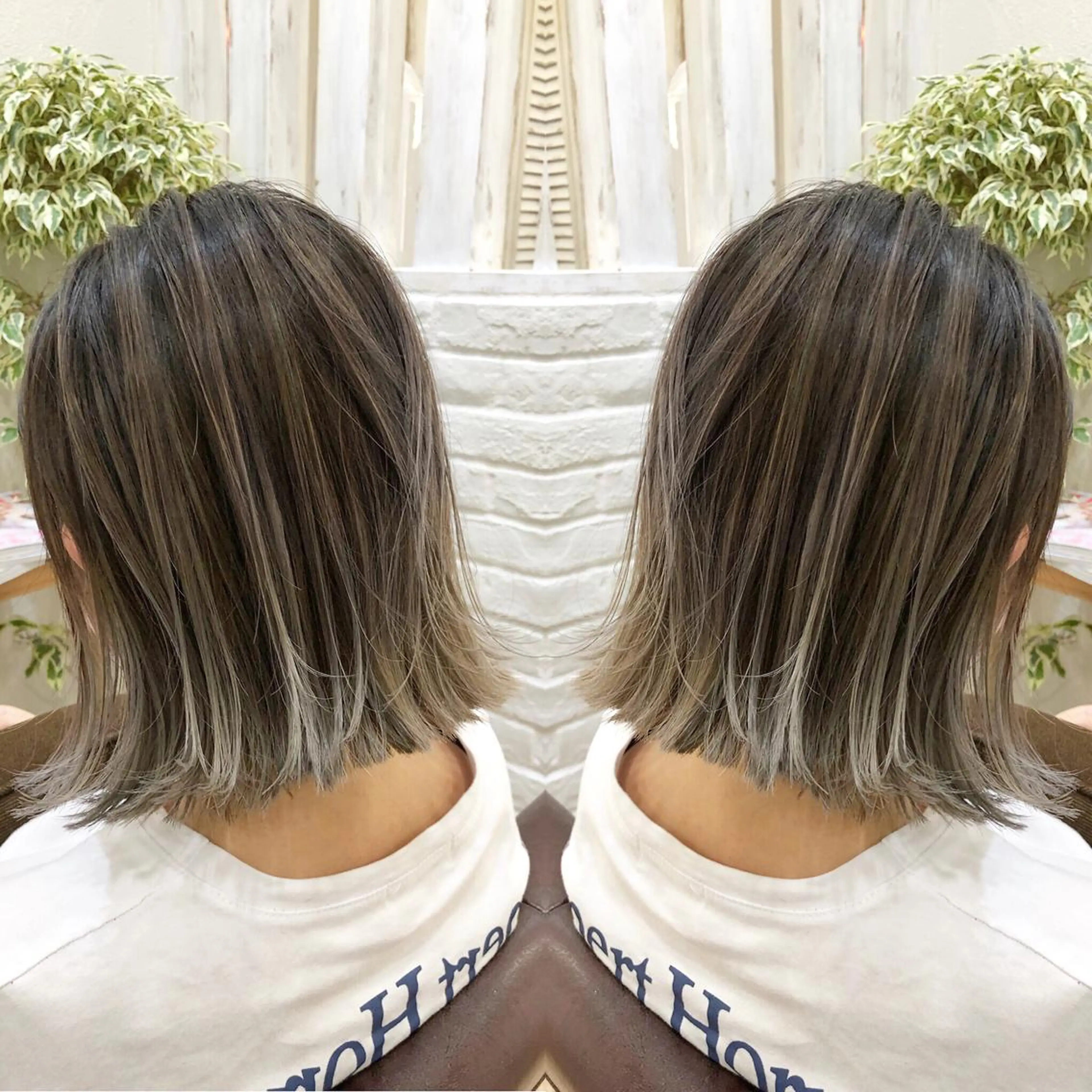 ショート カラー バレイヤージュ ハイライトカラー ボブ ハイライト レイヤーカット カット ✂︎✂︎副店長・富田 益✂︎✂︎のその他イメージ