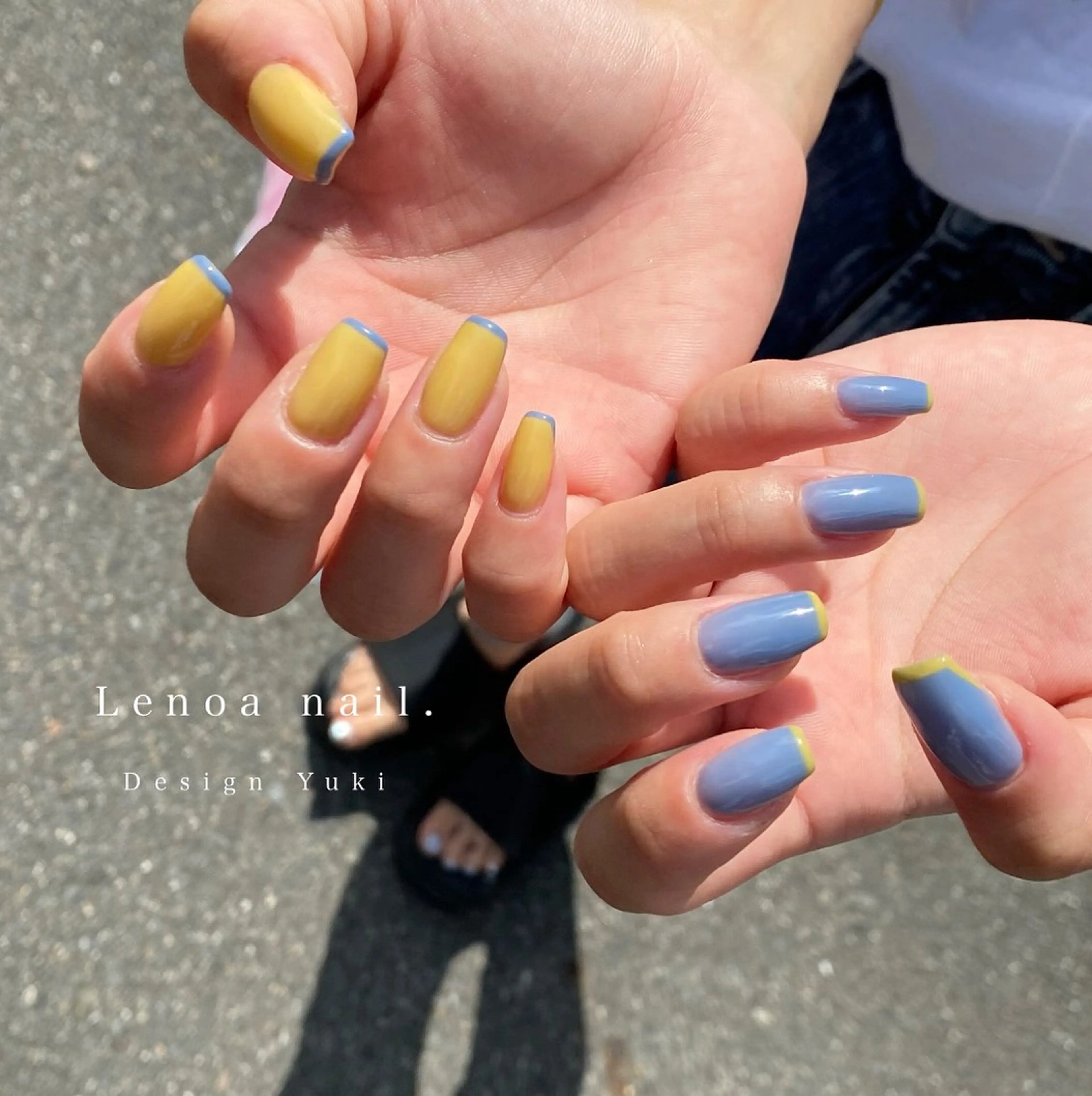 ネイル ハンドネイル Lenoa Yukiのネイルデザイン