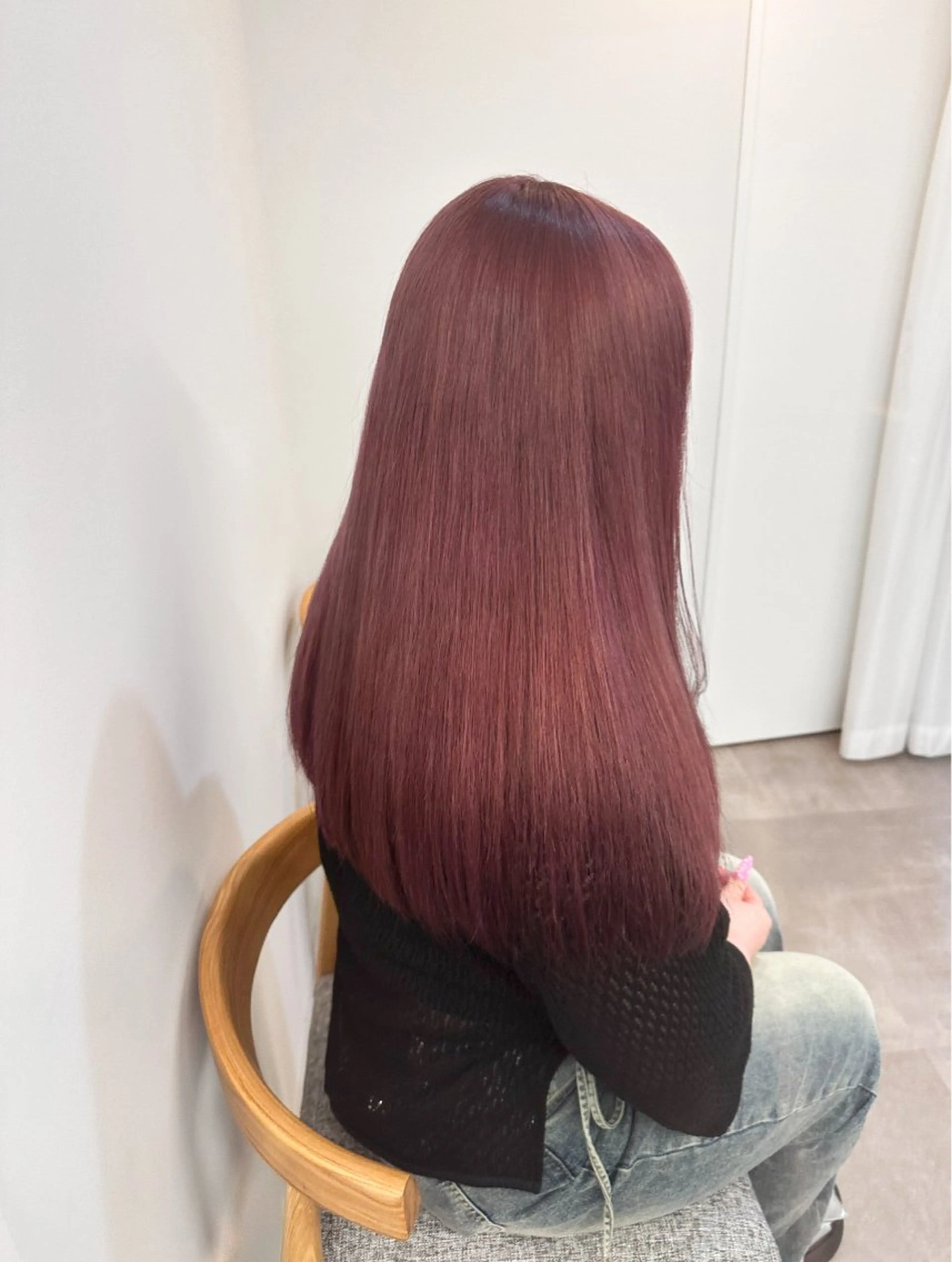 ロング カラー ベージュカラー ブリーチ 透明感カラー ハイトーンカラー ラベンダーカラー まるみショート/ ボブ/hinaのヘアスタイル