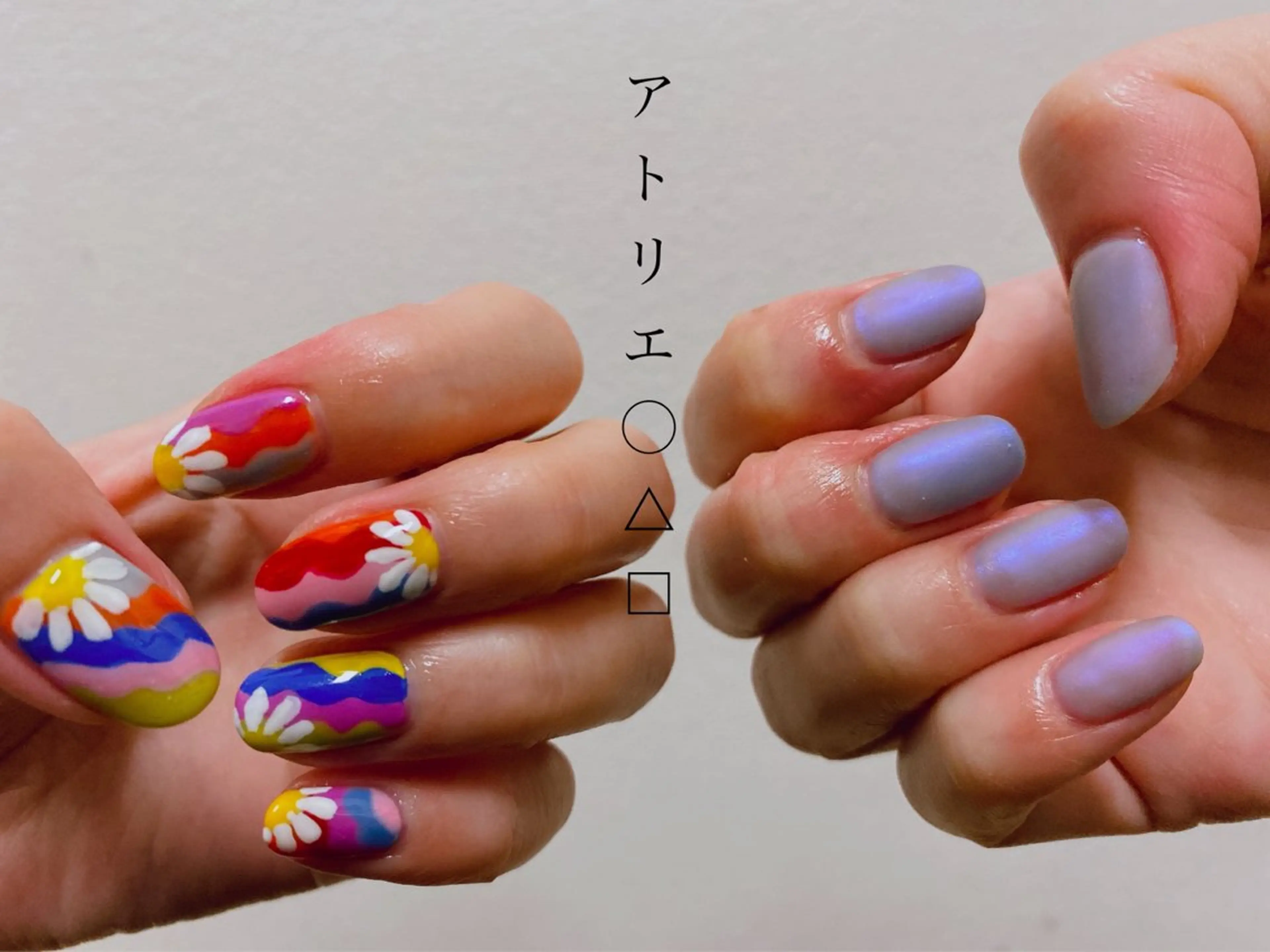ネイル ハンドネイル アトリエ ○△□のネイルデザイン
