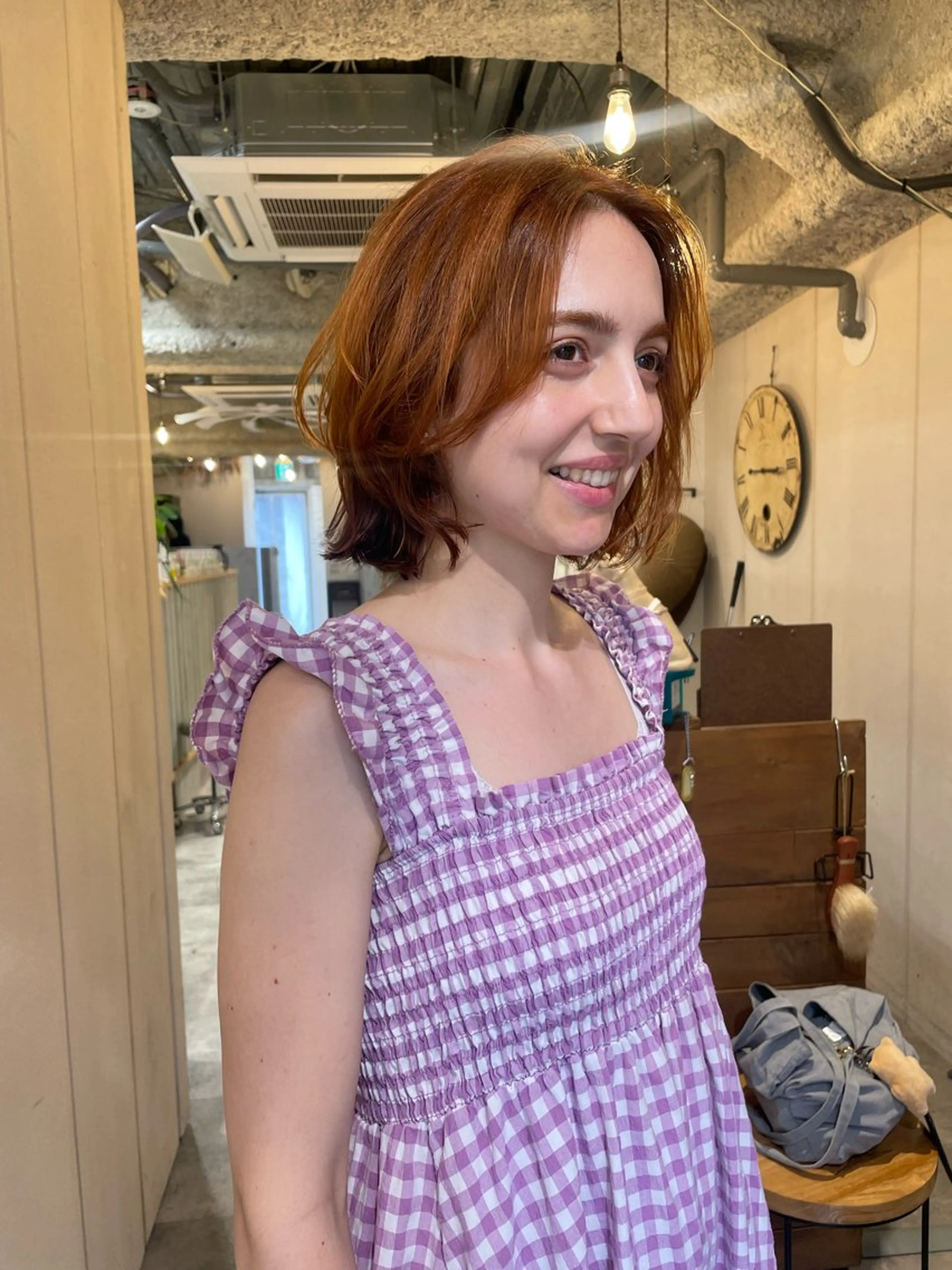 ショート カット ヘアカラー 狩野 羅夢のヘアスタイル