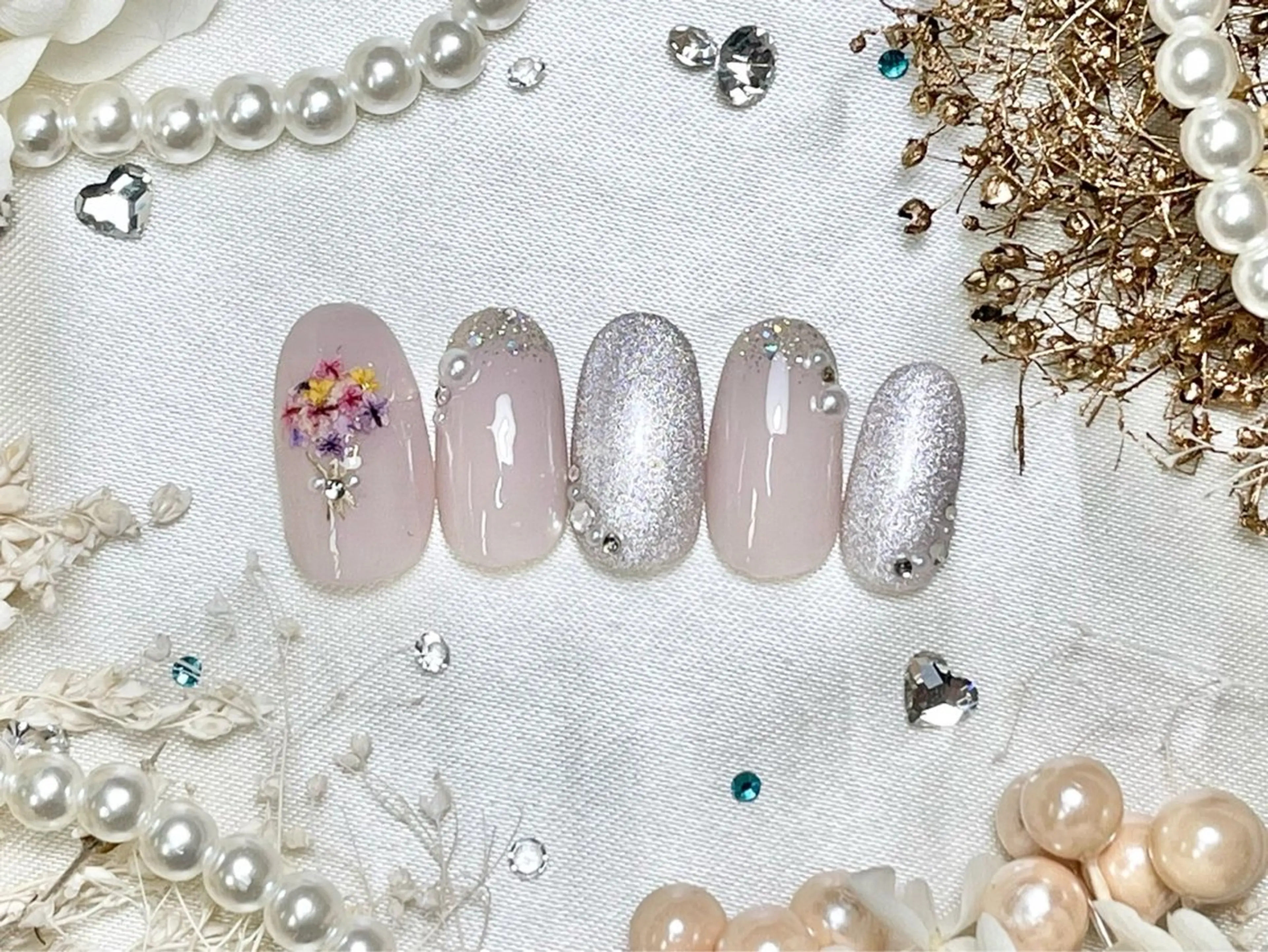 ネイル ハンドネイル プティリボン 武蔵小金井店のネイルデザイン