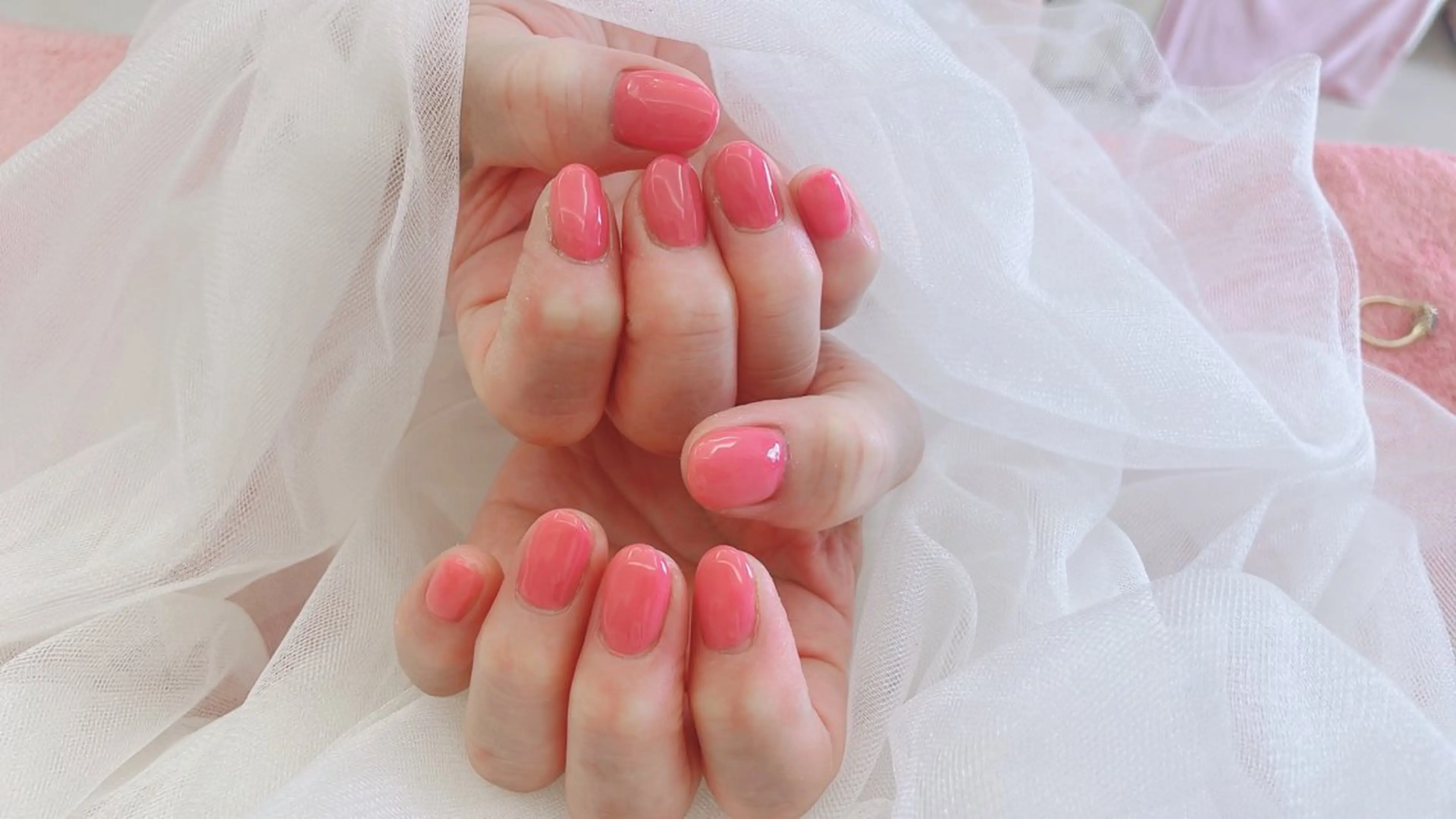 ご新規様☆オフ込！美爪ワンカラー（ケア込）の写真