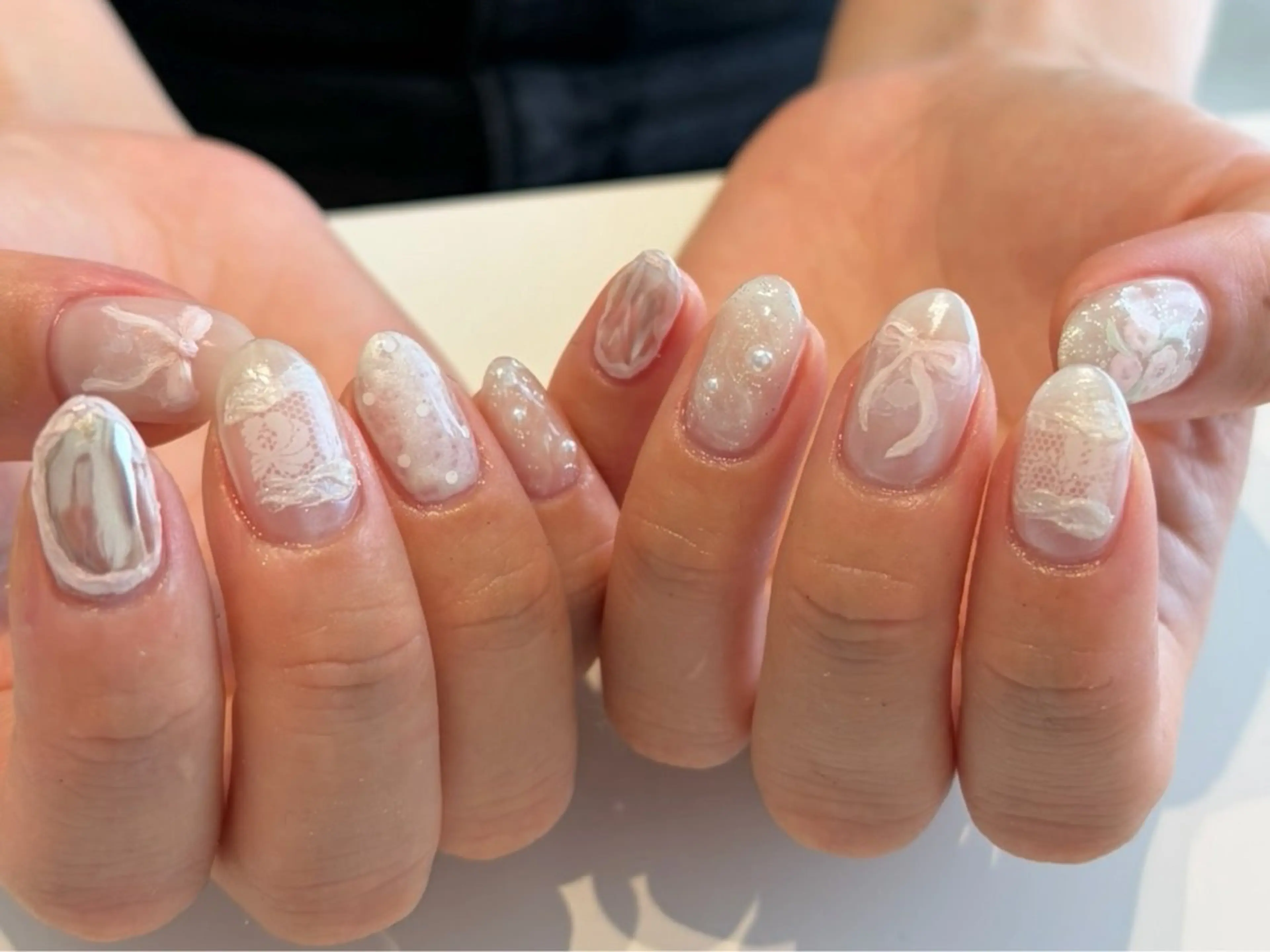 ネイル ハンドネイル yomu nail yuumiのネイルデザイン