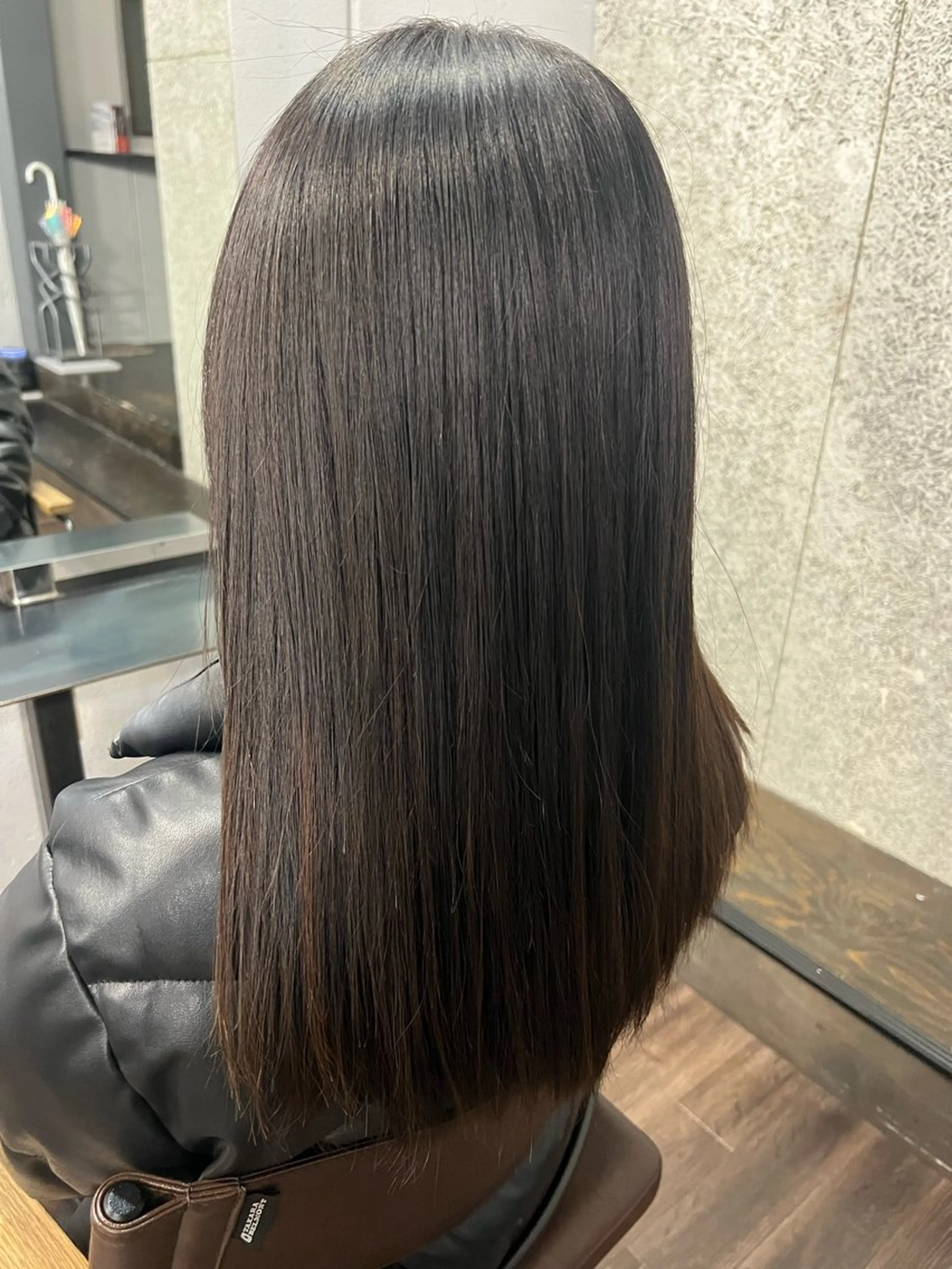 ロング ハイライト 縮毛矯正 トリートメント terra🌈大久保 睦美のヘアスタイル