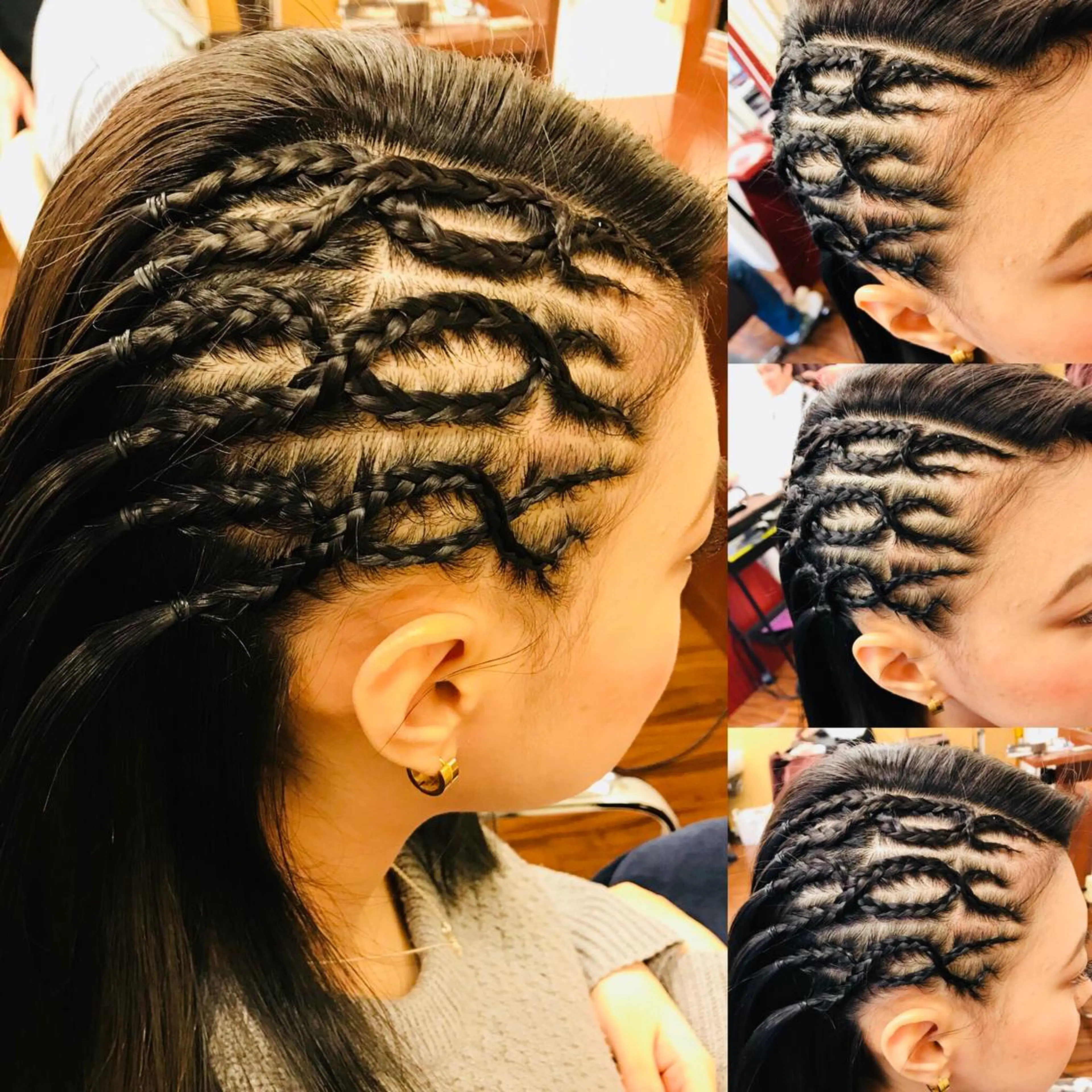 ✨コーンロウ✨ 本田さゃかのヘアスタイル