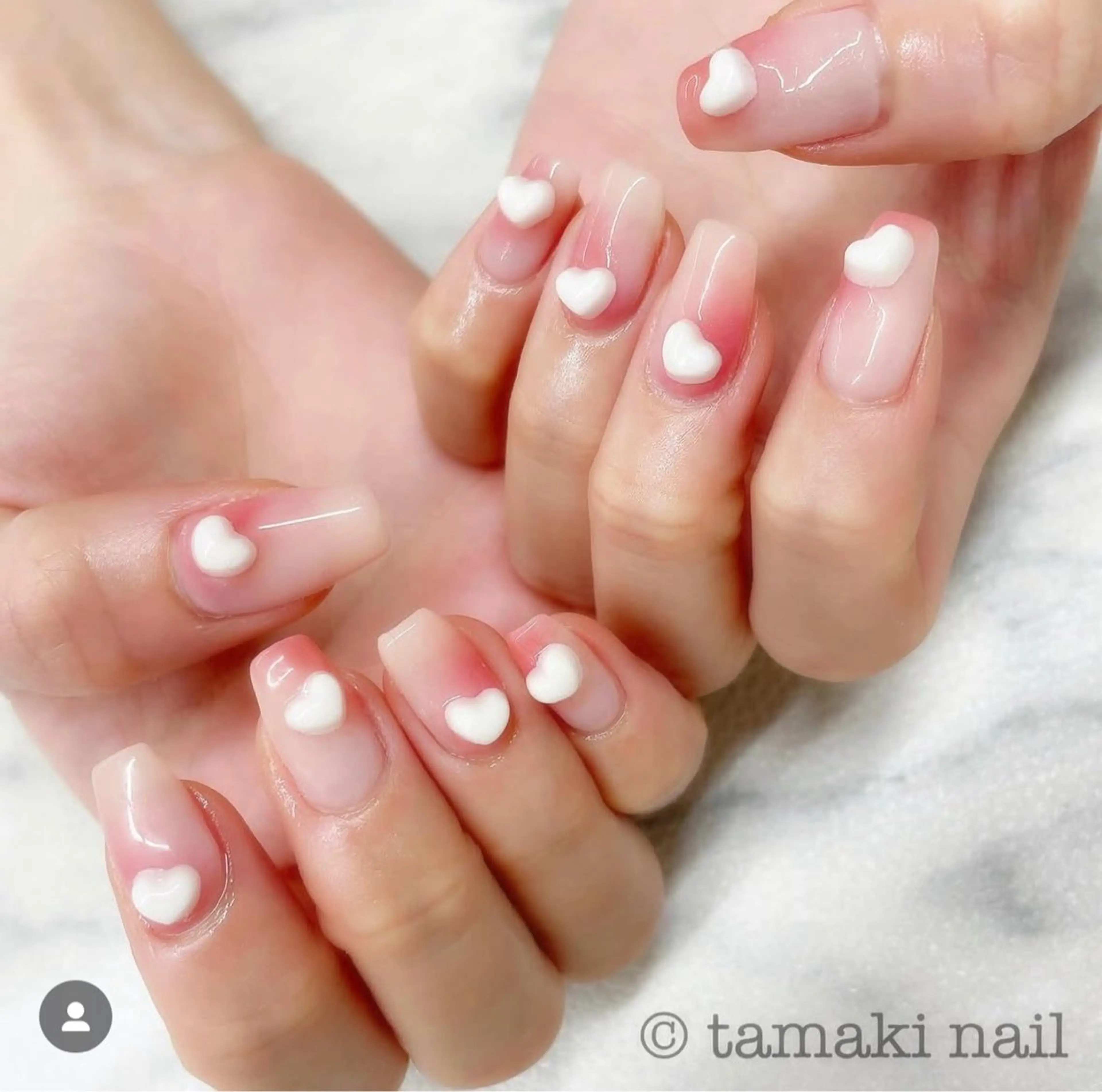 ネイル アートネイル ジェルネイル 持ち込み オフィスネイル シンプルネイル MAYME TAMAKIのネイルデザイン