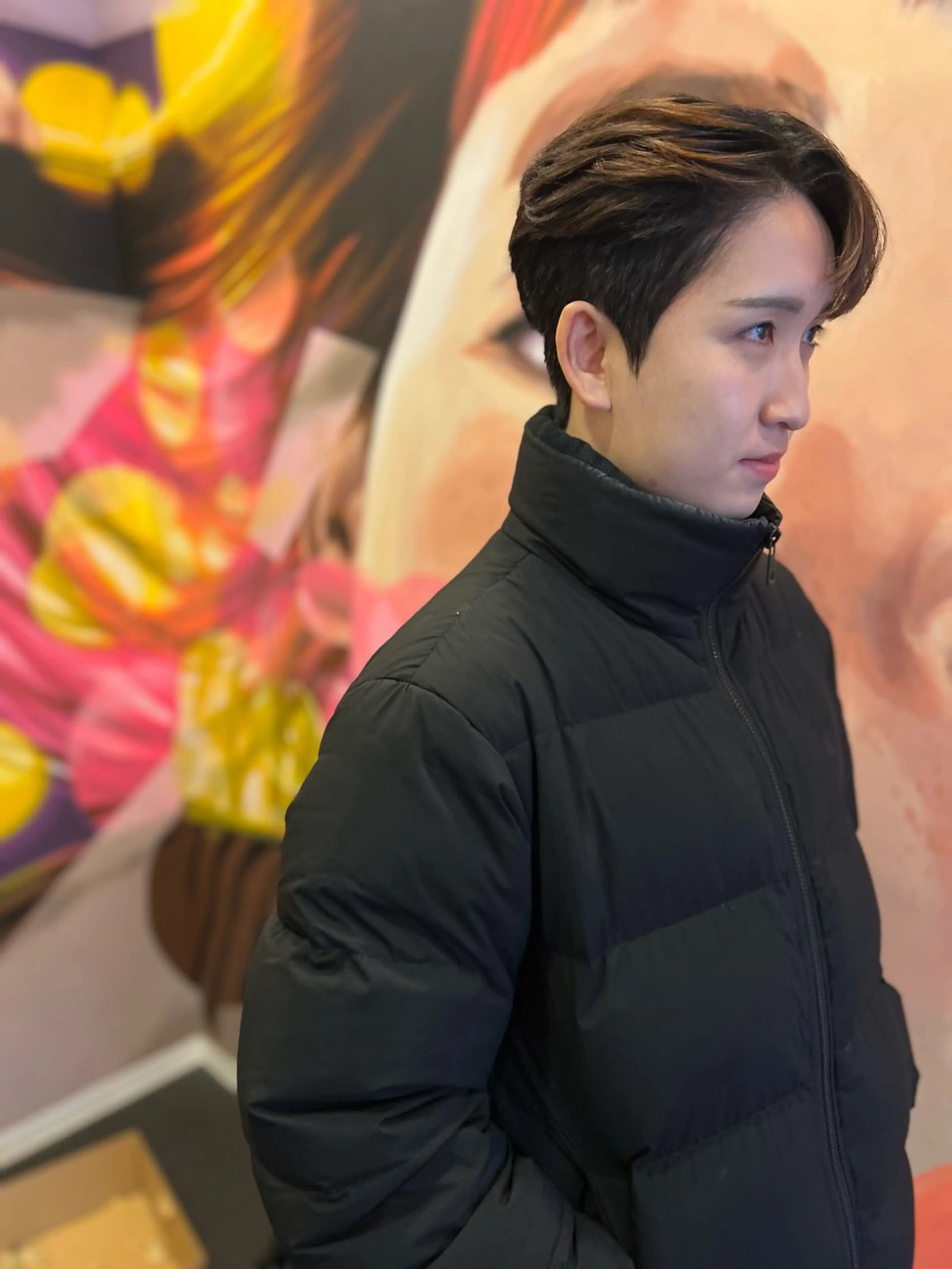 ショート パーマ メンズ カット パーマ 札幌韓国メンズ 🇰🇷YUITOのヘアスタイル