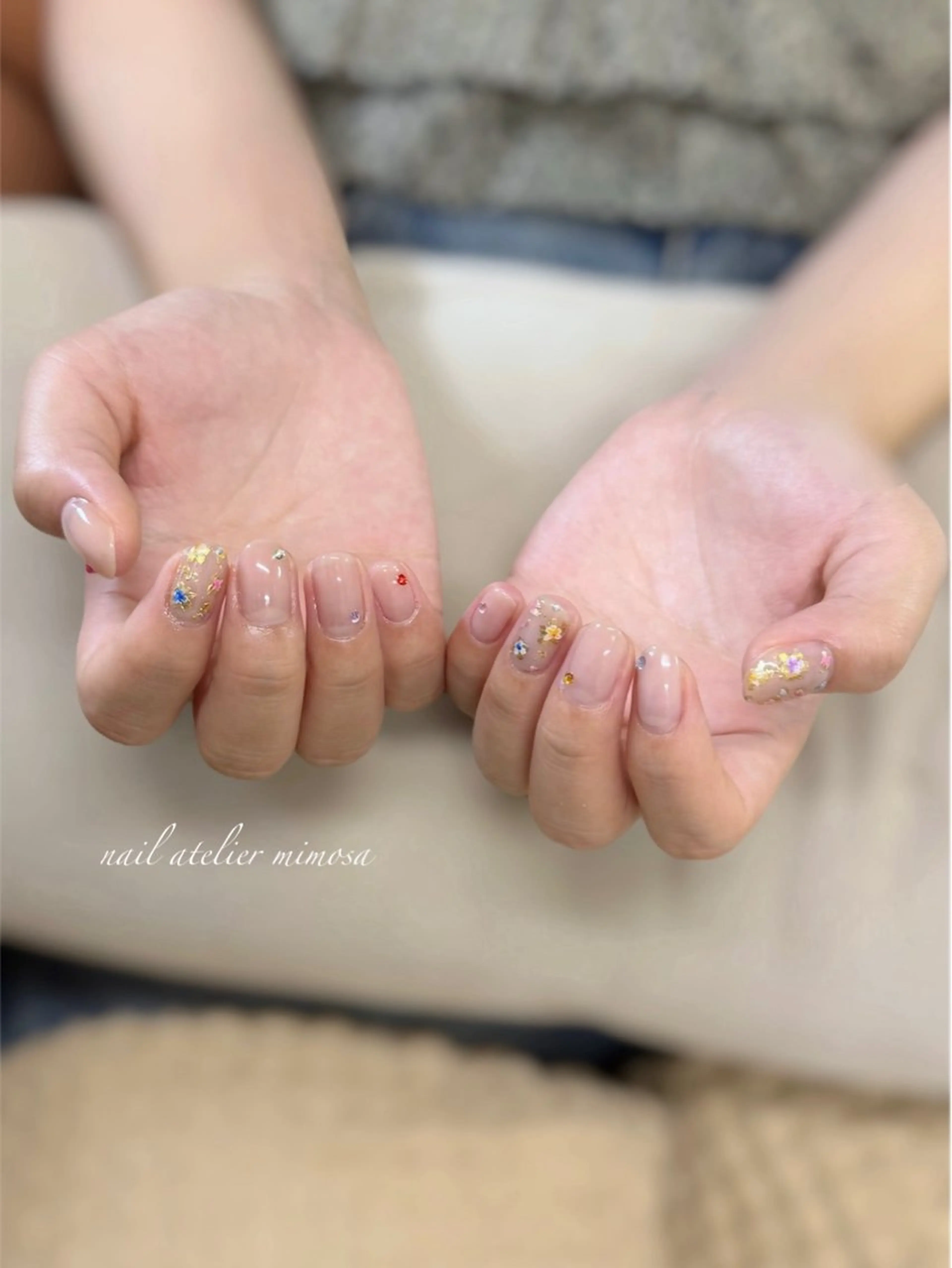 ネイル ハンドネイル アトリエ　ミモザ所属・いまむら あかりのネイルデザイン