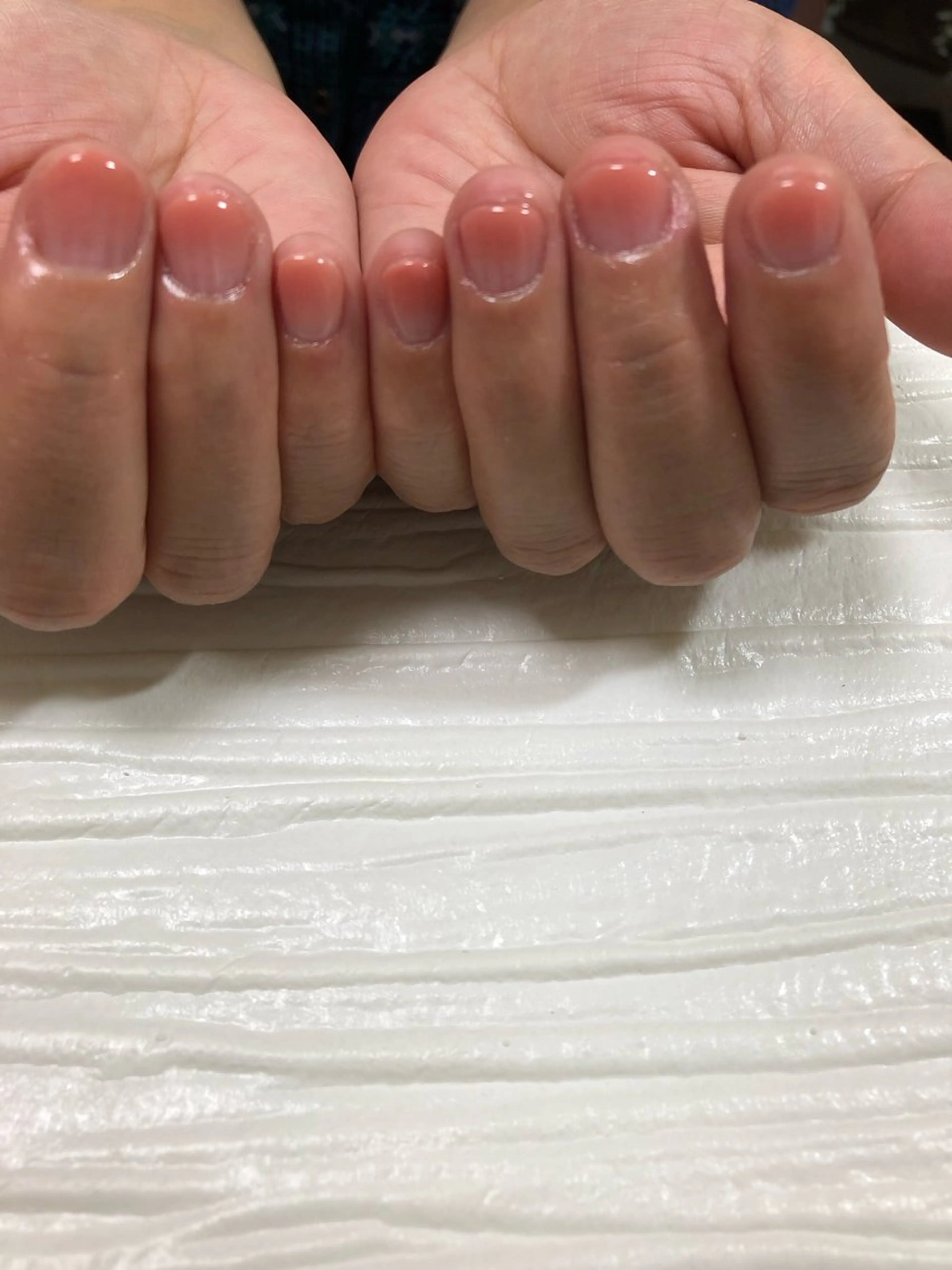 ネイル 自爪育成ネイルケア Lena  nailのネイルデザイン