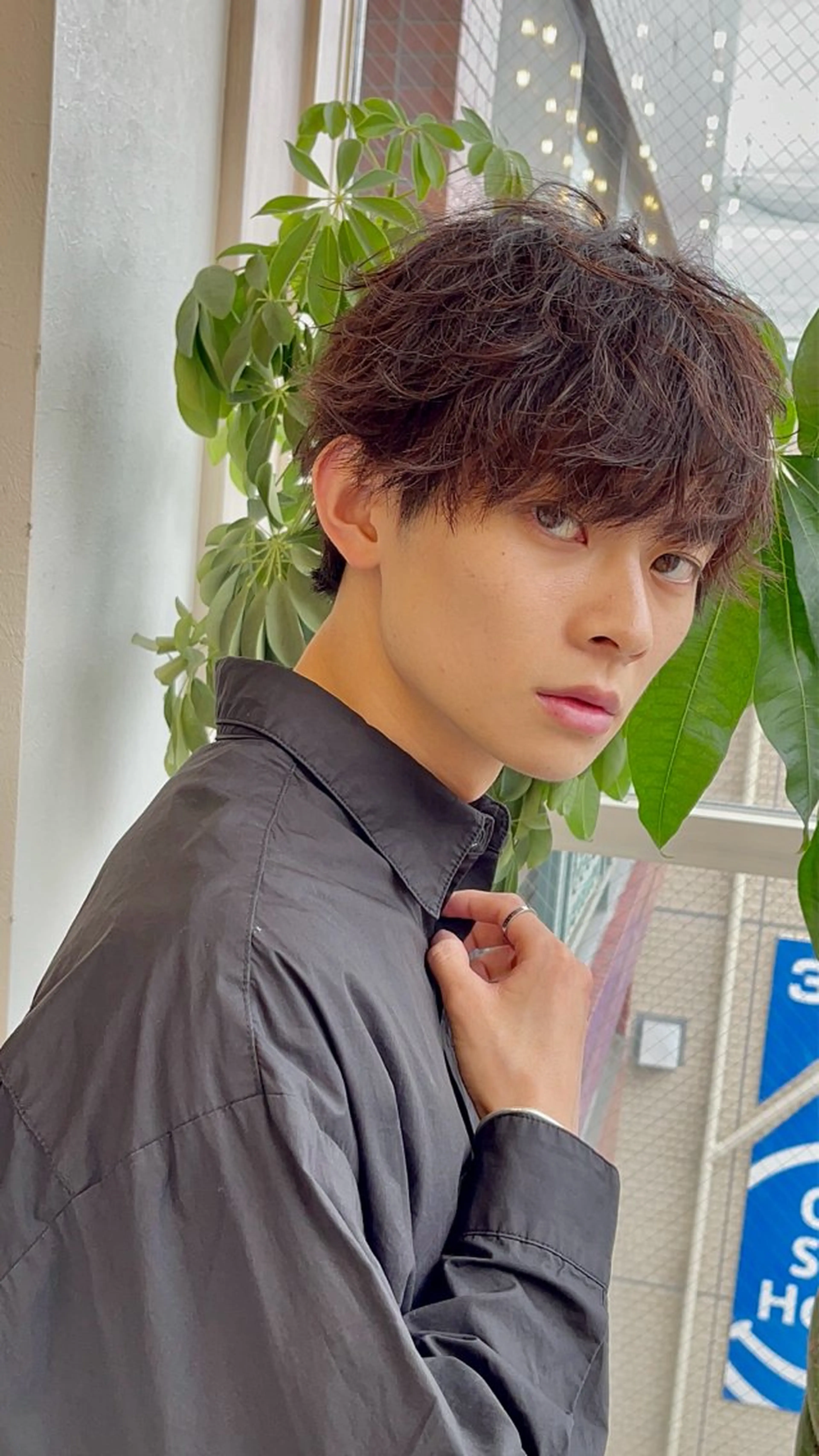 パーマ メンズ メンズ韓国風 マッシュ メンズパーマ ツイストスパイラルパーマ 波巻きパーマ 波巻きスパイラル 近藤剛　浦和のヘアスタイル