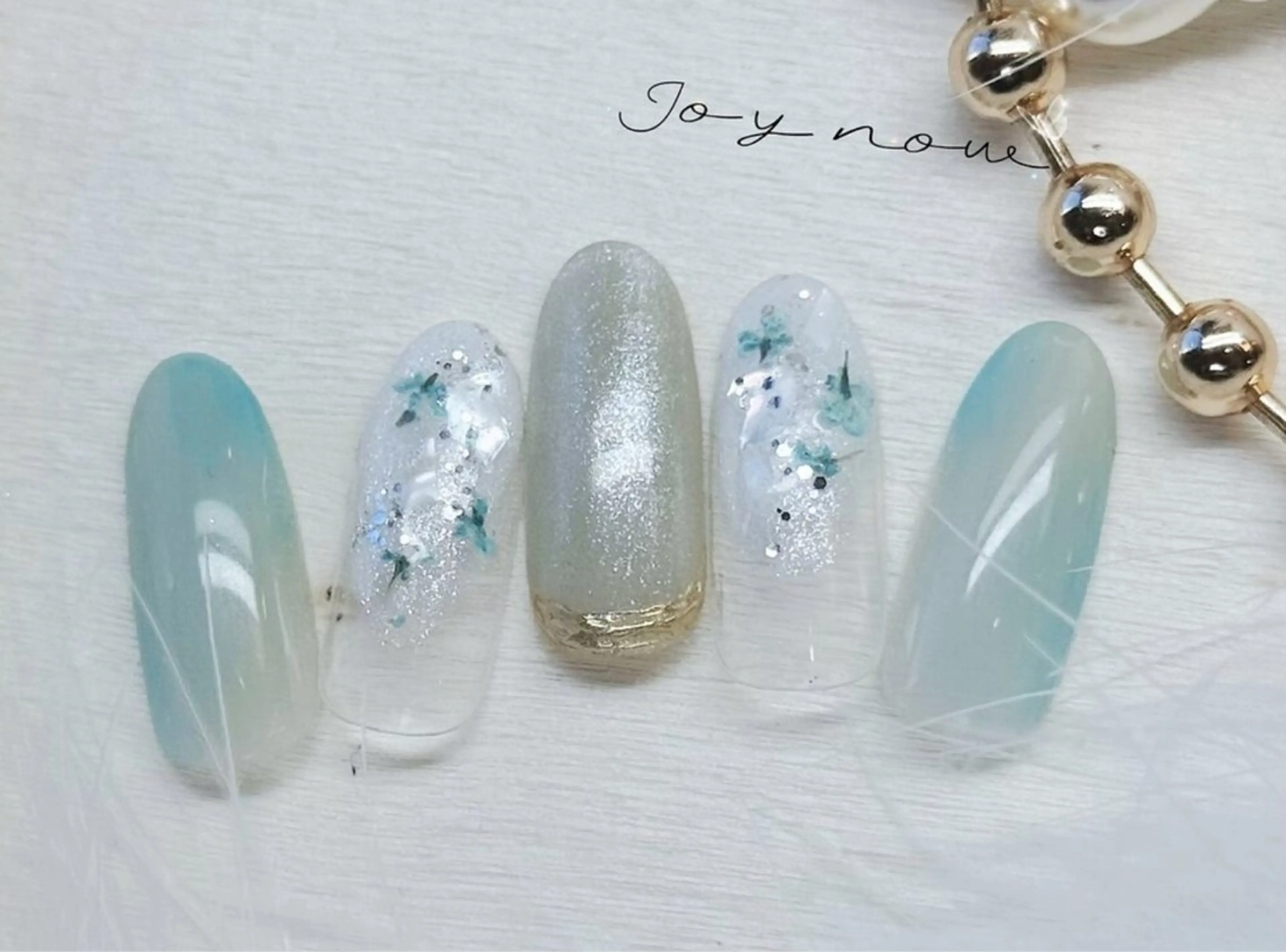 ネイル joynow うみのネイルデザイン