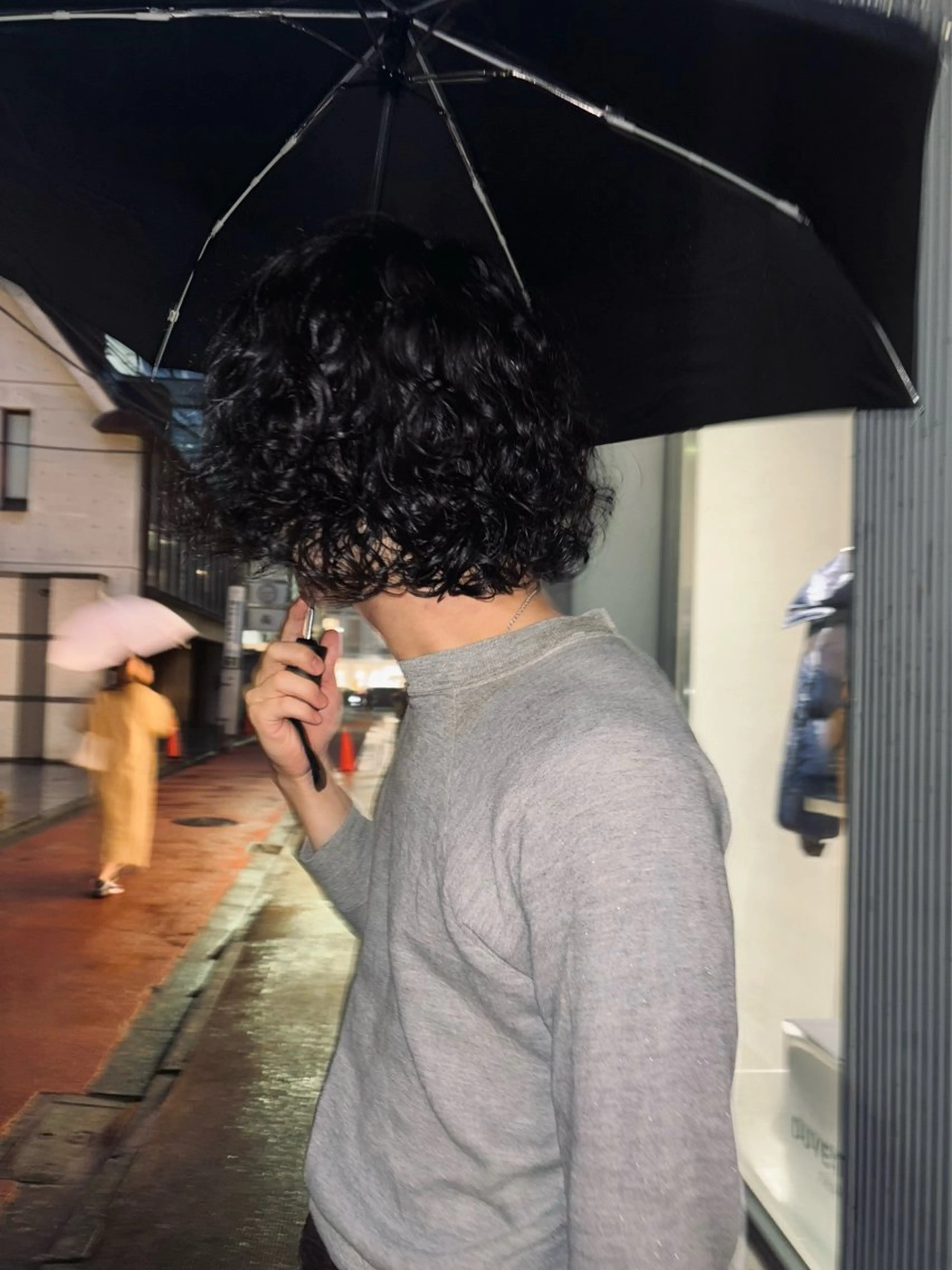 ショート パーマ メンズ カット パーマ トリートメント ヘッドスパ 🌀パーマ レイヤー ボブ/marinoのヘアスタイル