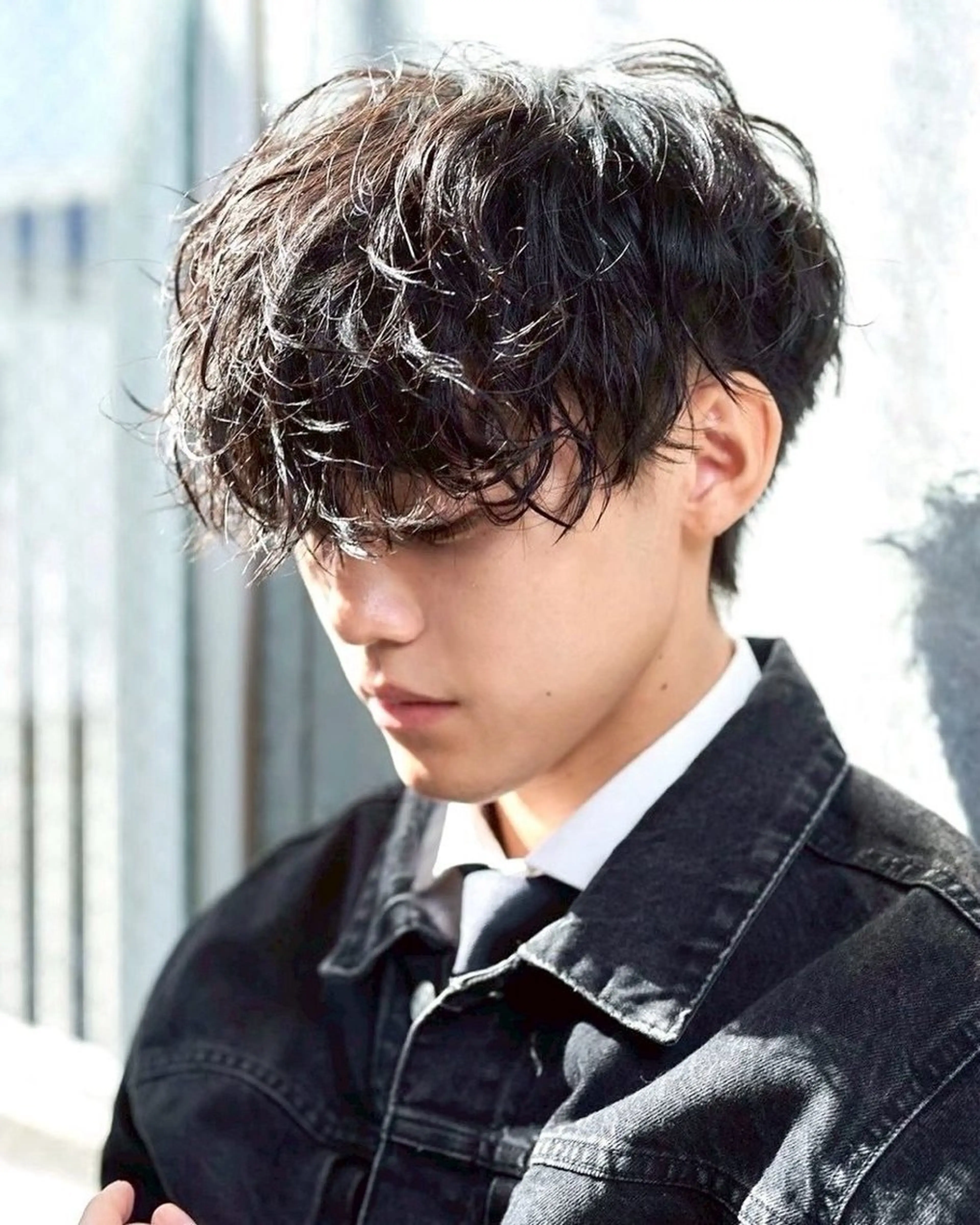 メンズ メンズ/カットパーマ /栄/sora🩵のヘアスタイル