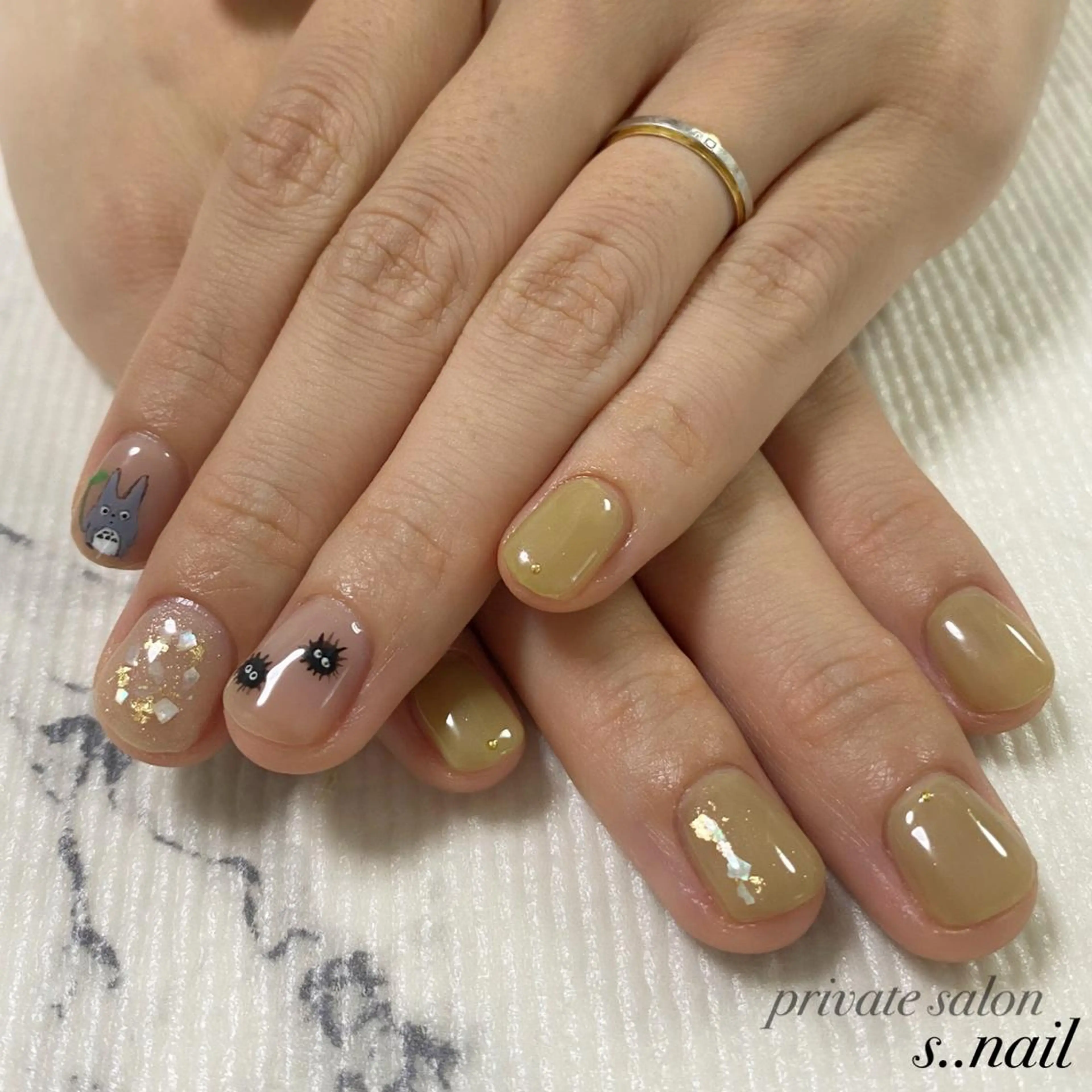 デザインネイル ​〜​デザイン/アート2本ｺｰｽ​〜​　※オフなし　（持ち込み画像対応）の写真