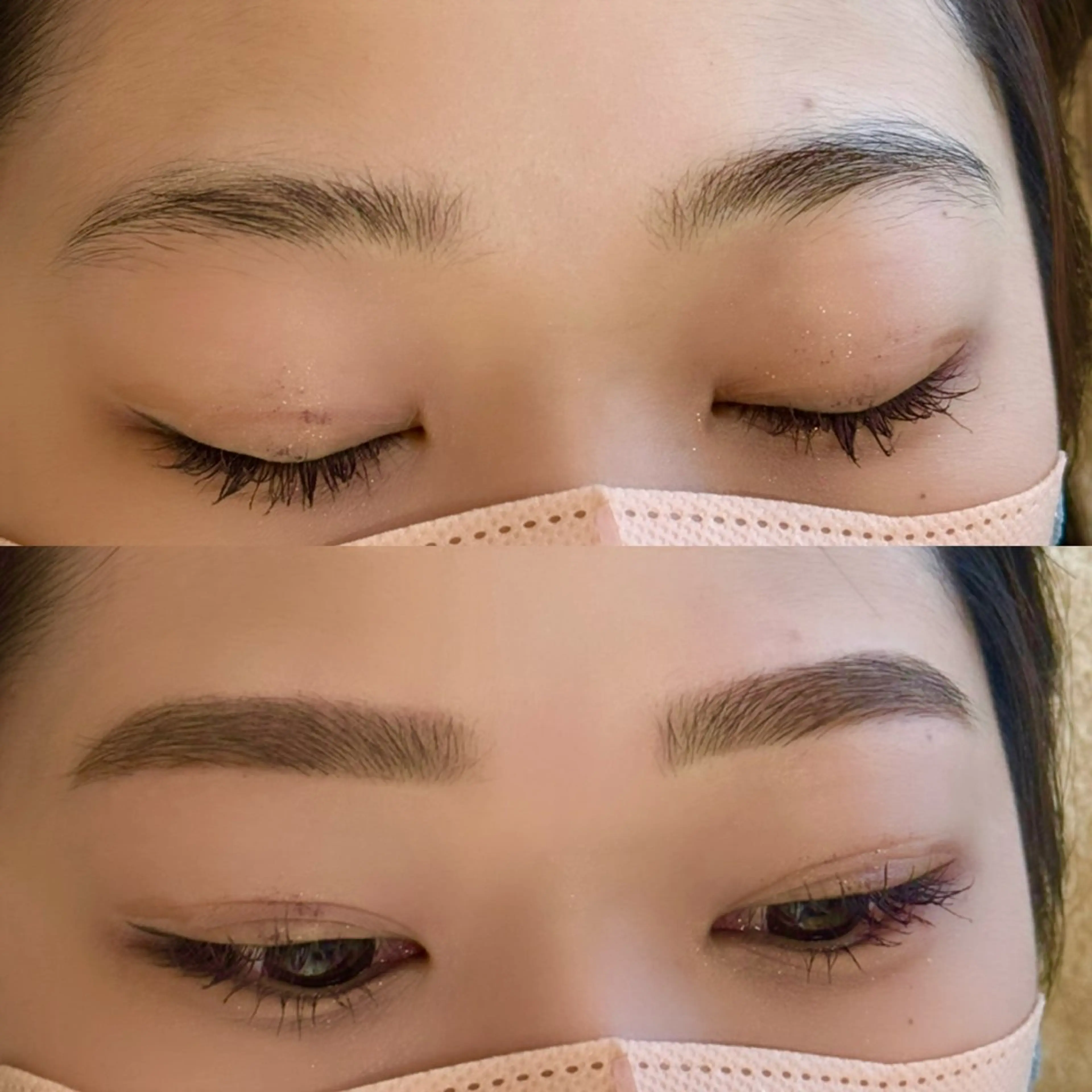 アイブロウ ワックス脱毛 眉カット nao ON 恵比寿のマツエク・マツパデザイン