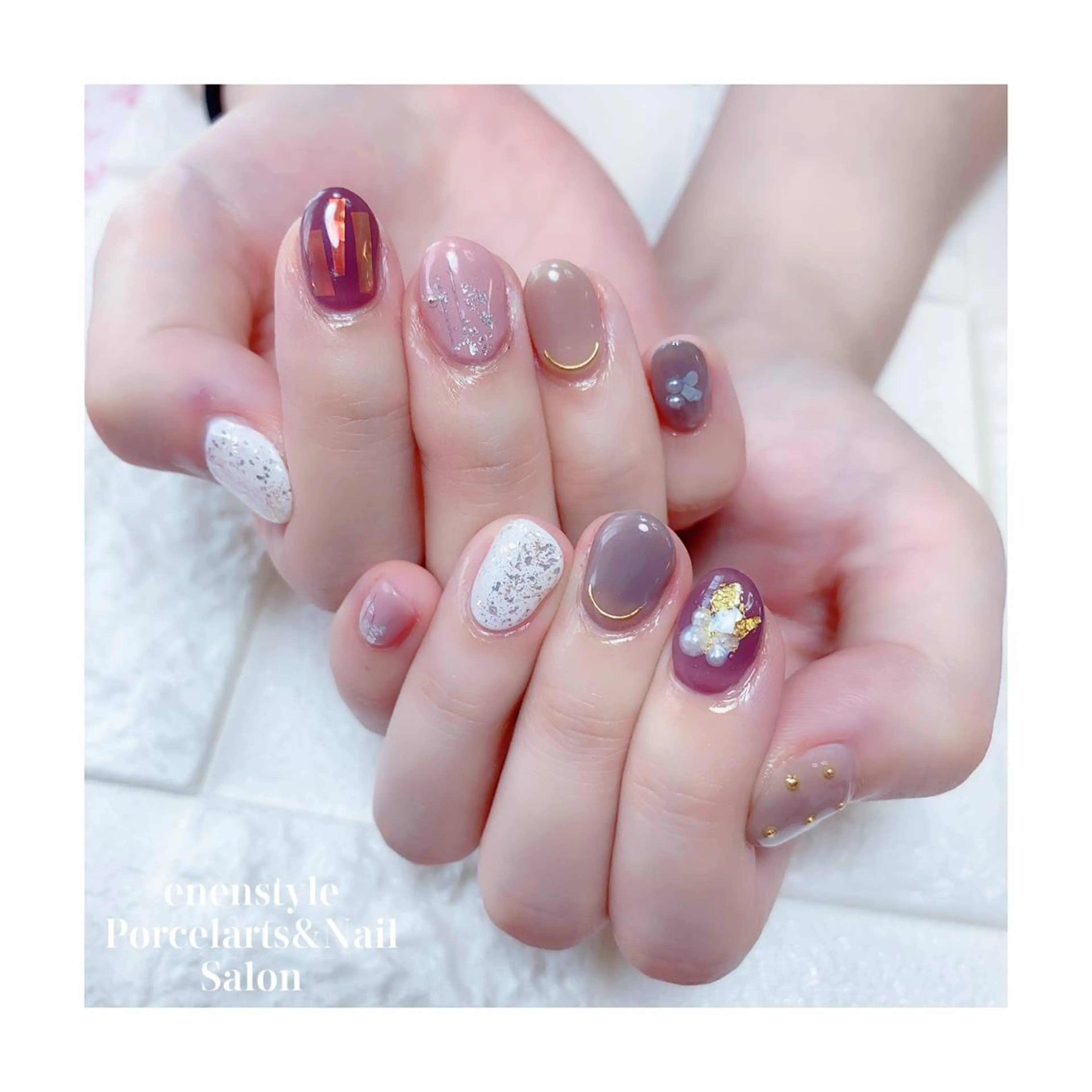 ショート ネイル ジェルネイル ニュアンスネイル オフィスネイル ワンカラーネイル パラジェル ハンドネイル 👑enen style👑のネイルデザイン