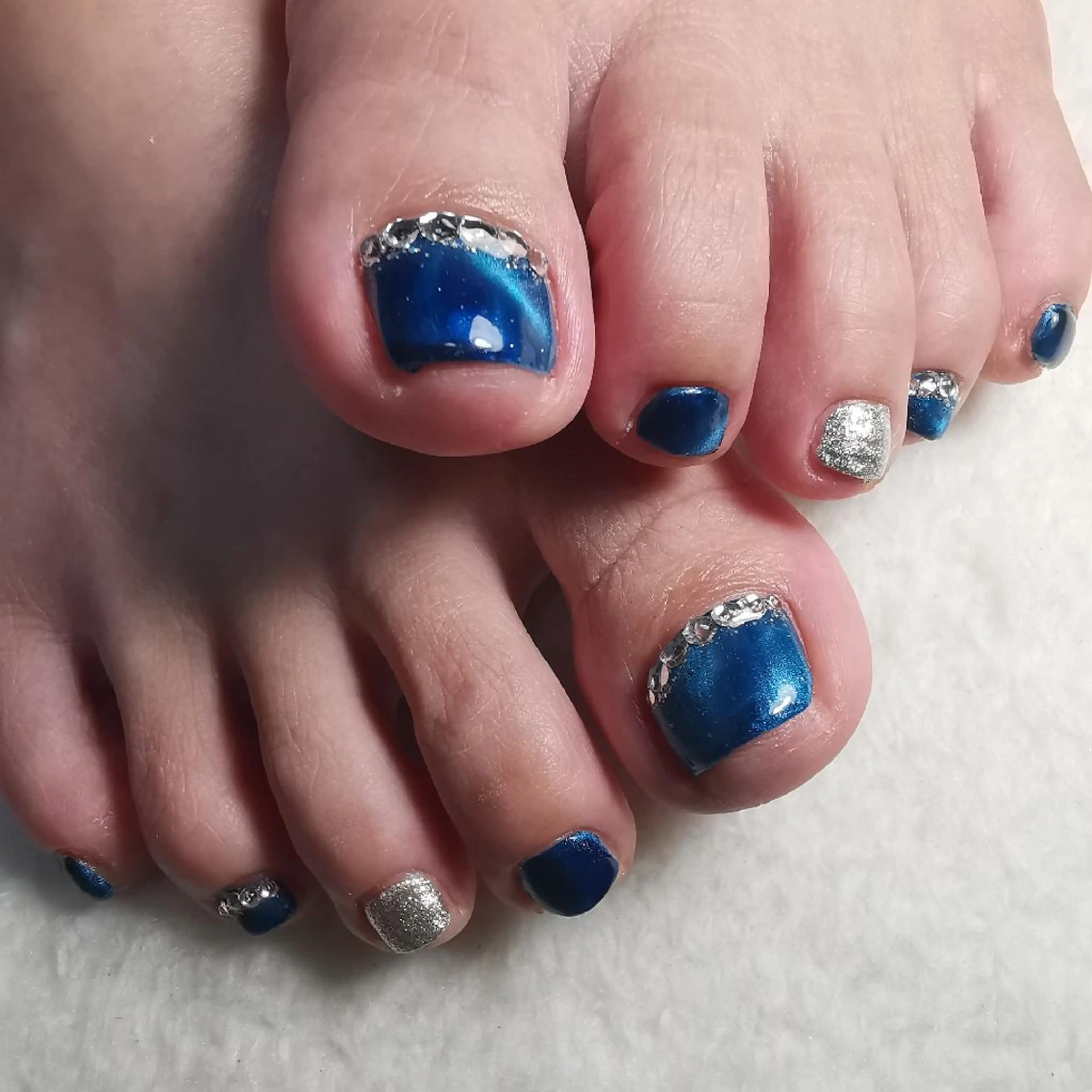 ネイル マグネットネイル フットネイル reve あやののネイルデザイン