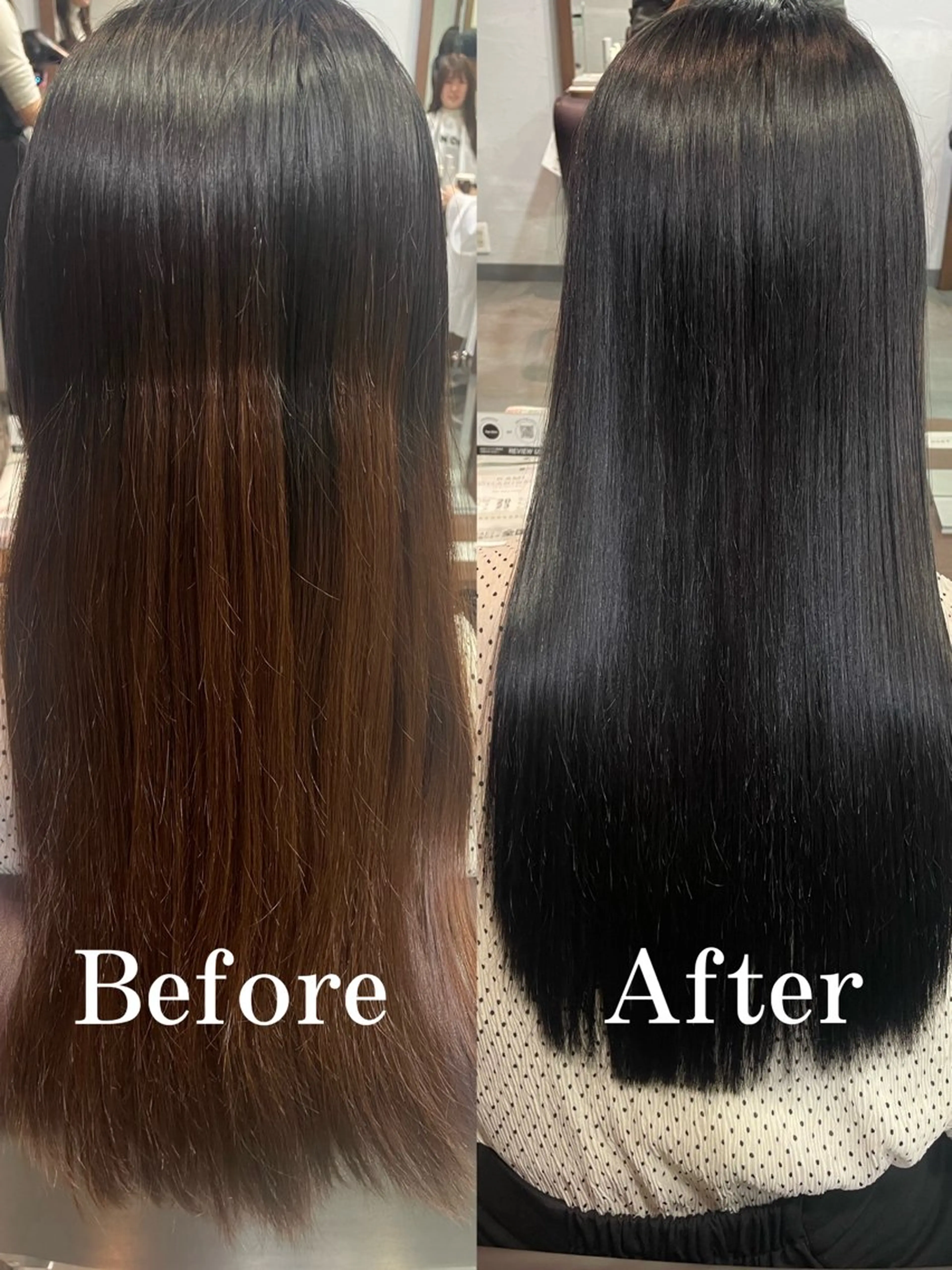 ロング 村上 奈乃果のヘアスタイル