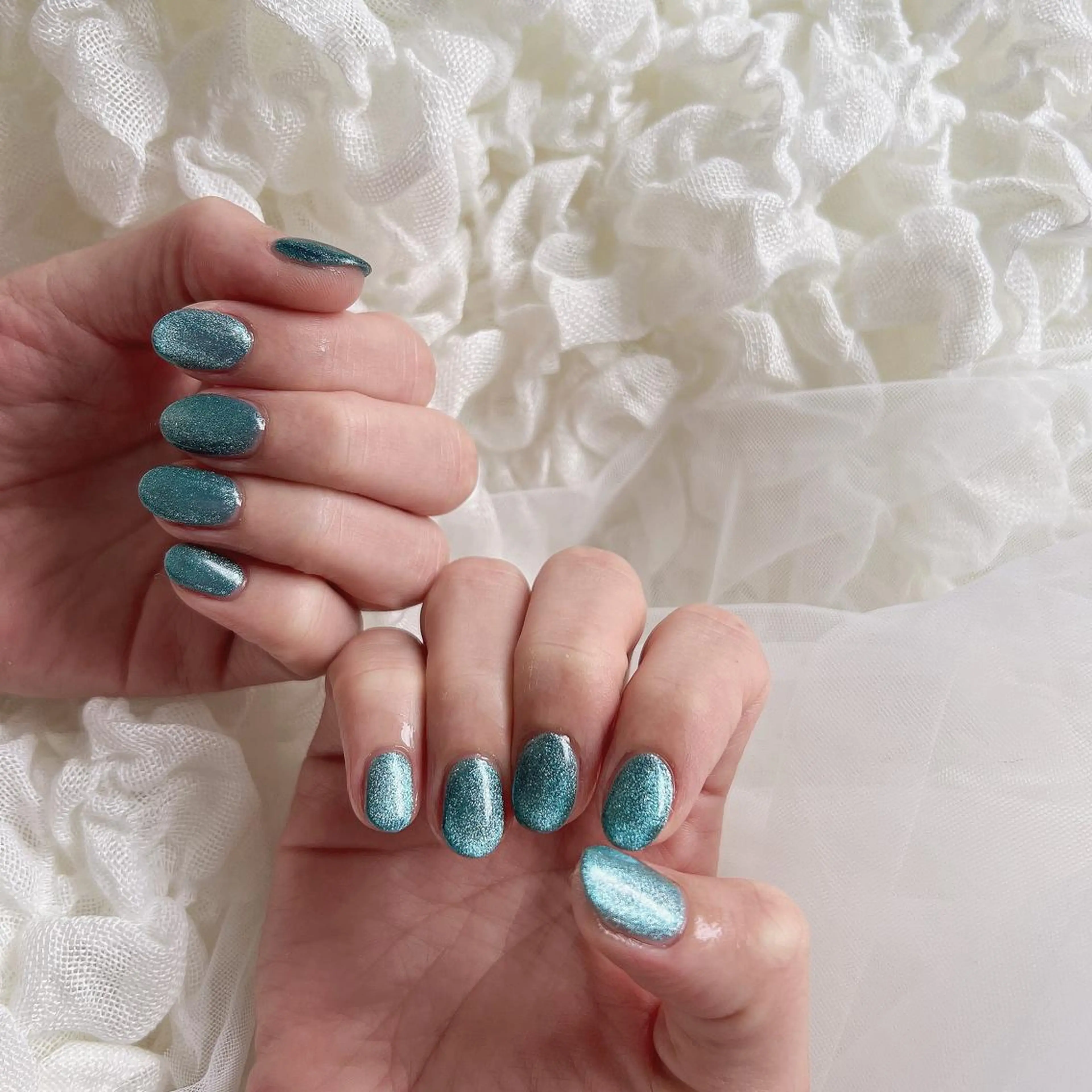 ネイル マグネットネイル マグネットワンカラー ワンカラーネイル nonnail HINAのネイルデザイン