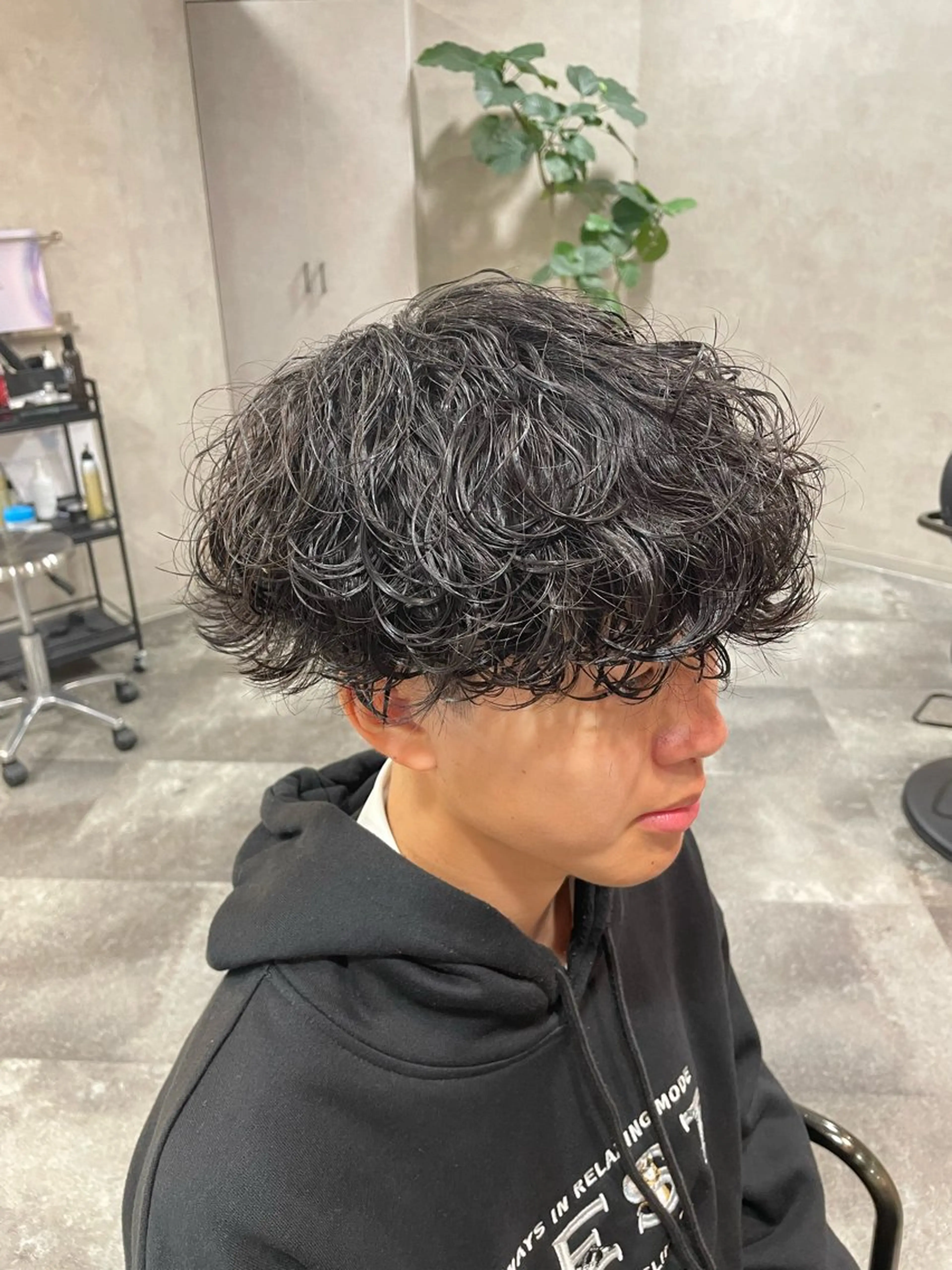 パーマ メンズ メンズパーマ 仙台/メンズ/ フェザー/リョウのヘアスタイル