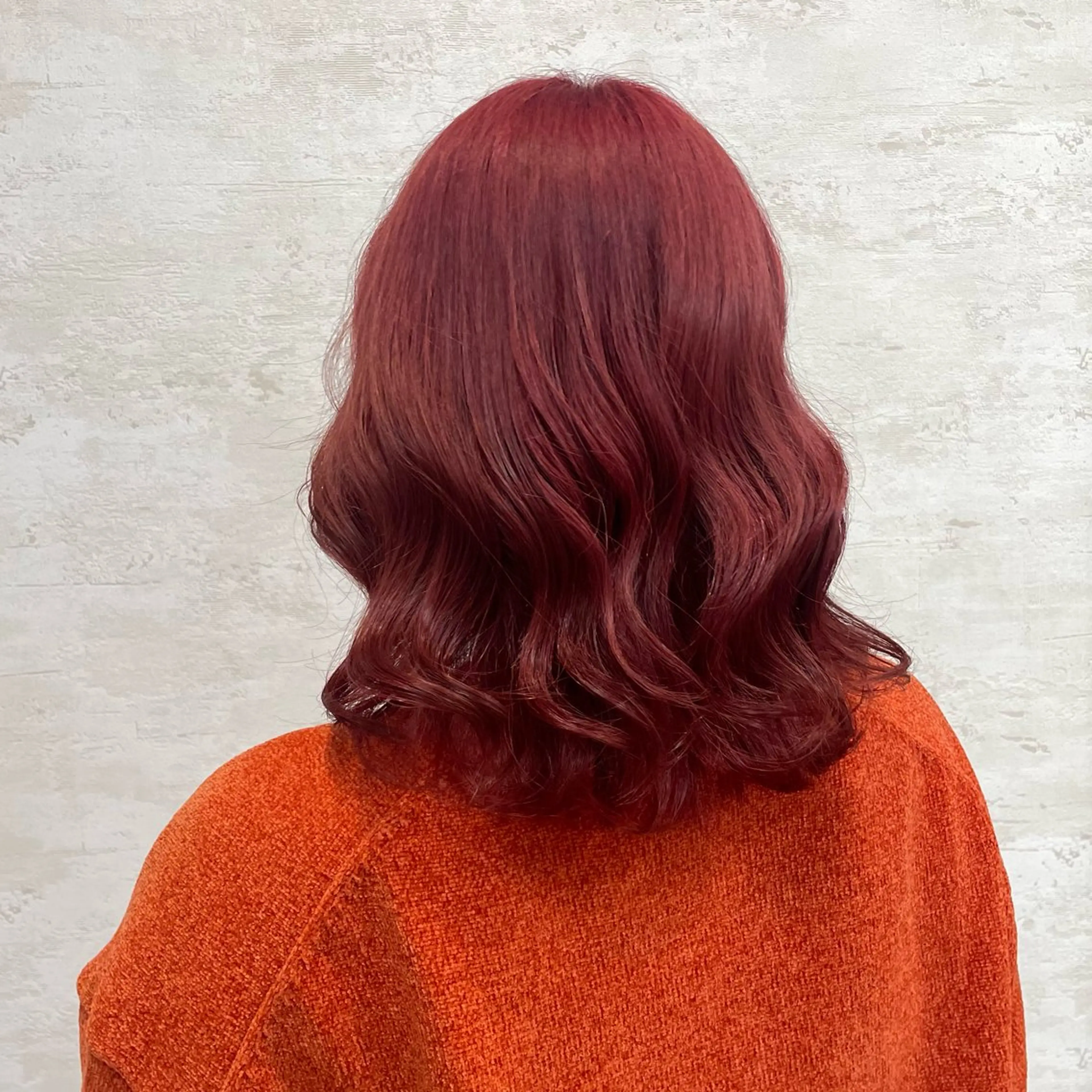 ミディアム カラー ヘアカラー ゆい/メンズカット /レイヤーカットのヘアスタイル