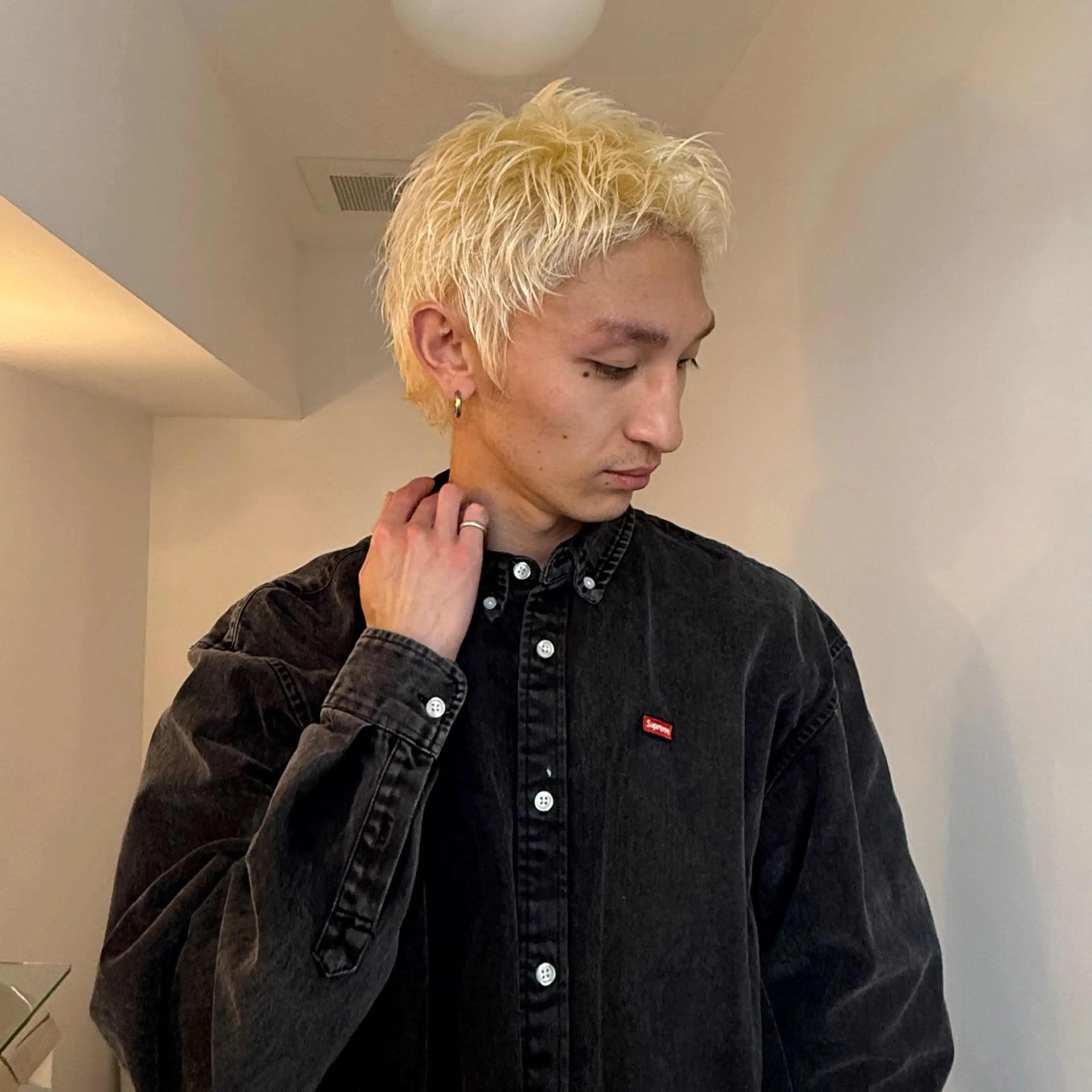 ショート カラー ヘアカラー 艶ハイトーン/ 颯一朗のヘアスタイル