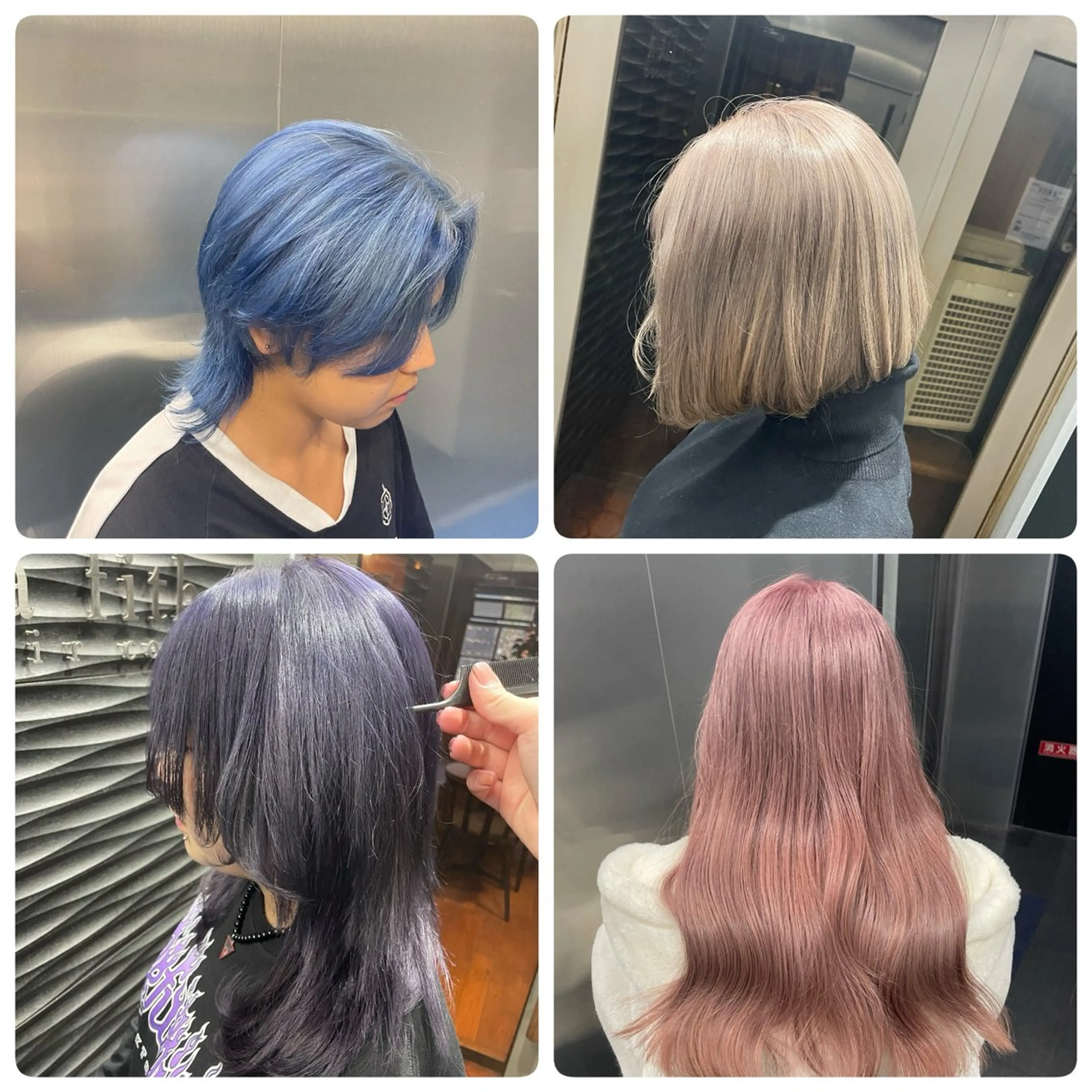 カラー カラーブリーチ特化 石原勇希のヘアスタイル