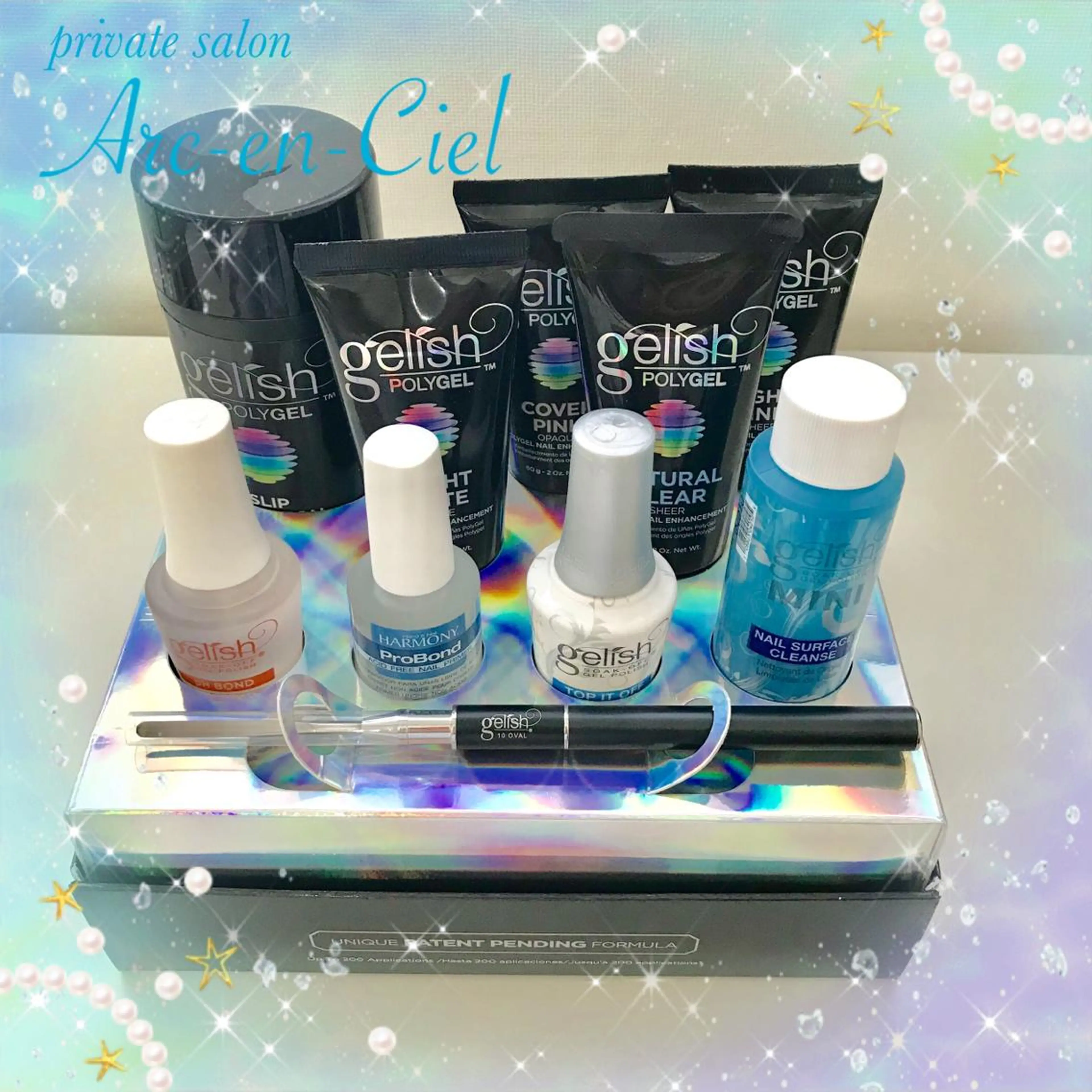 ネイル クリアネイル 長さ出し ジェルネイル ハードジェル ワンカラーネイル 辻  真理のネイルデザイン