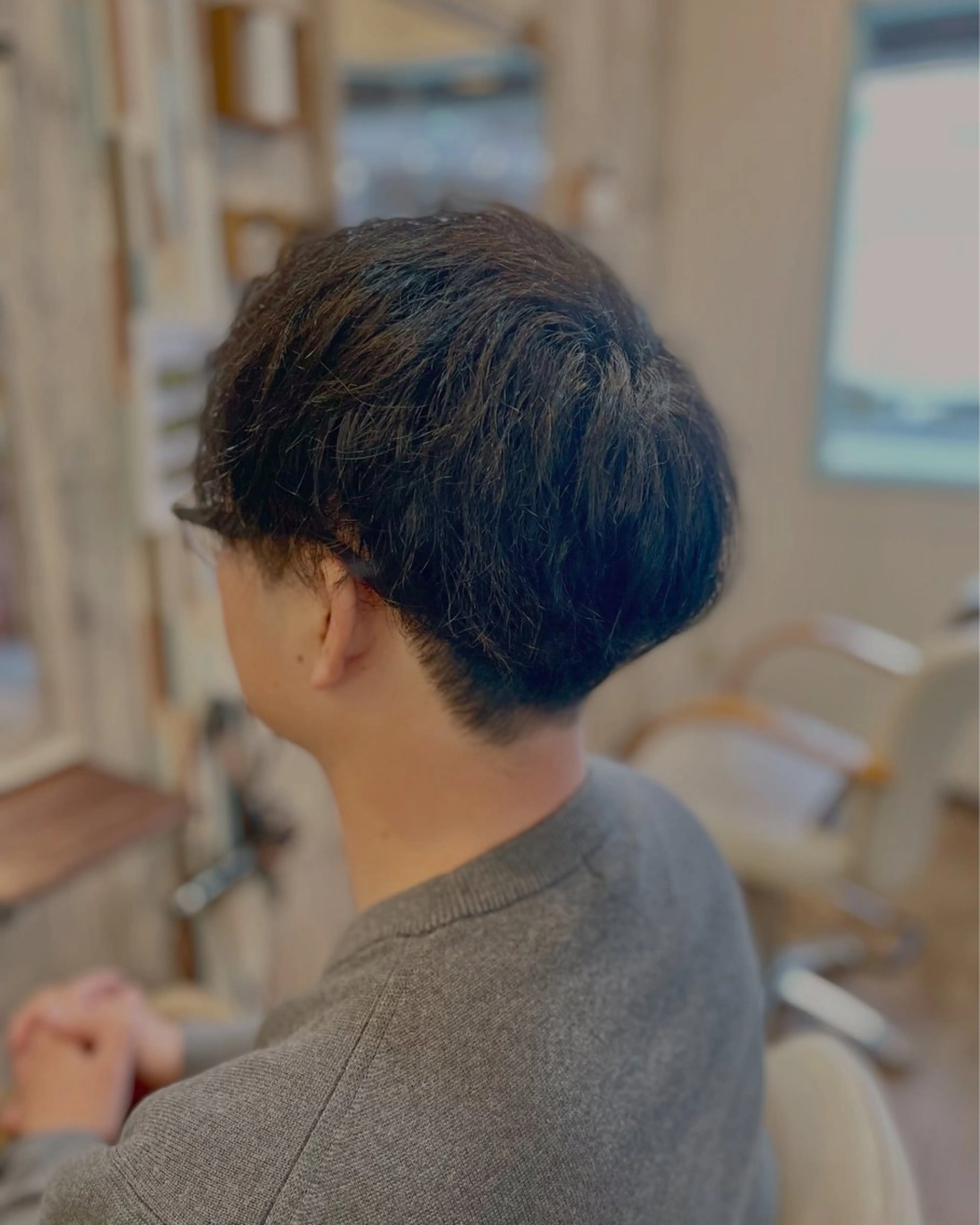 ショート パーマ ツイストスパイラルパーマ スパイラルパーマ メンズサロンテラス所属・テラス 佐藤のヘアスタイル