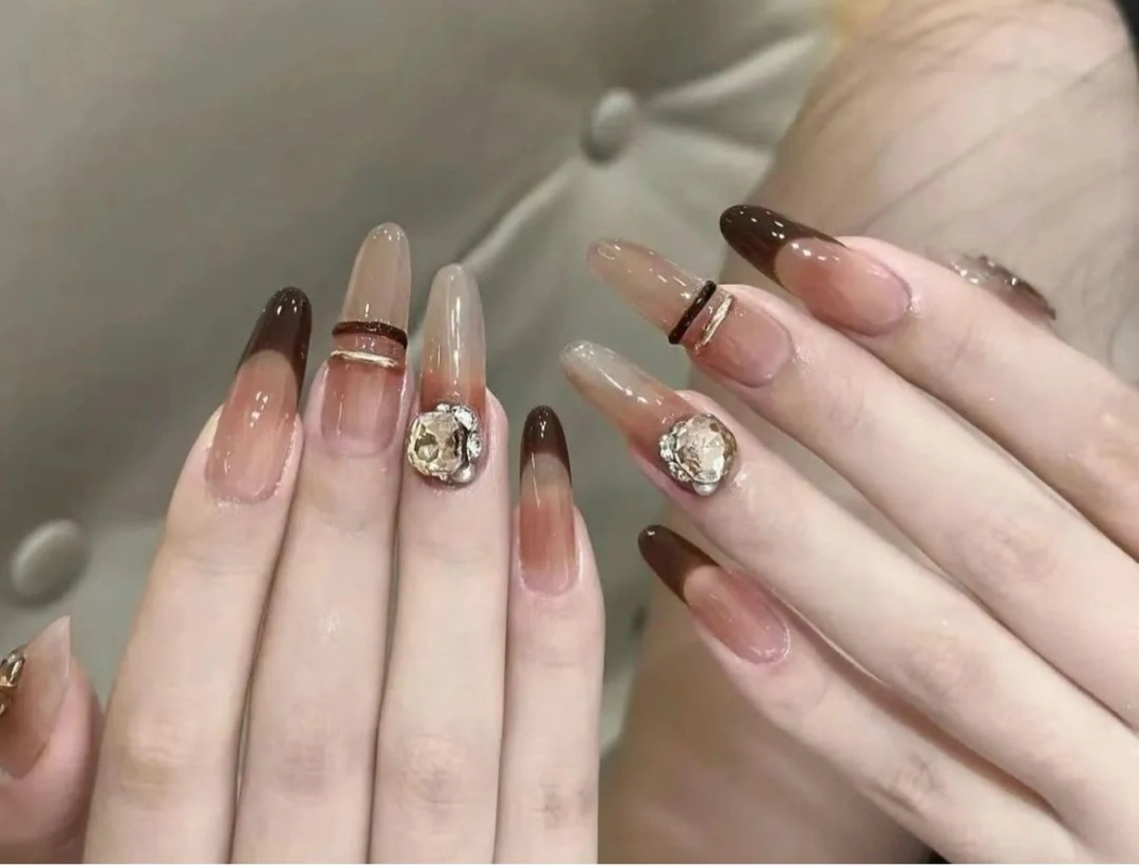 ネイル 持ち込み ネイルチップ nail salon Recessのネイルデザイン