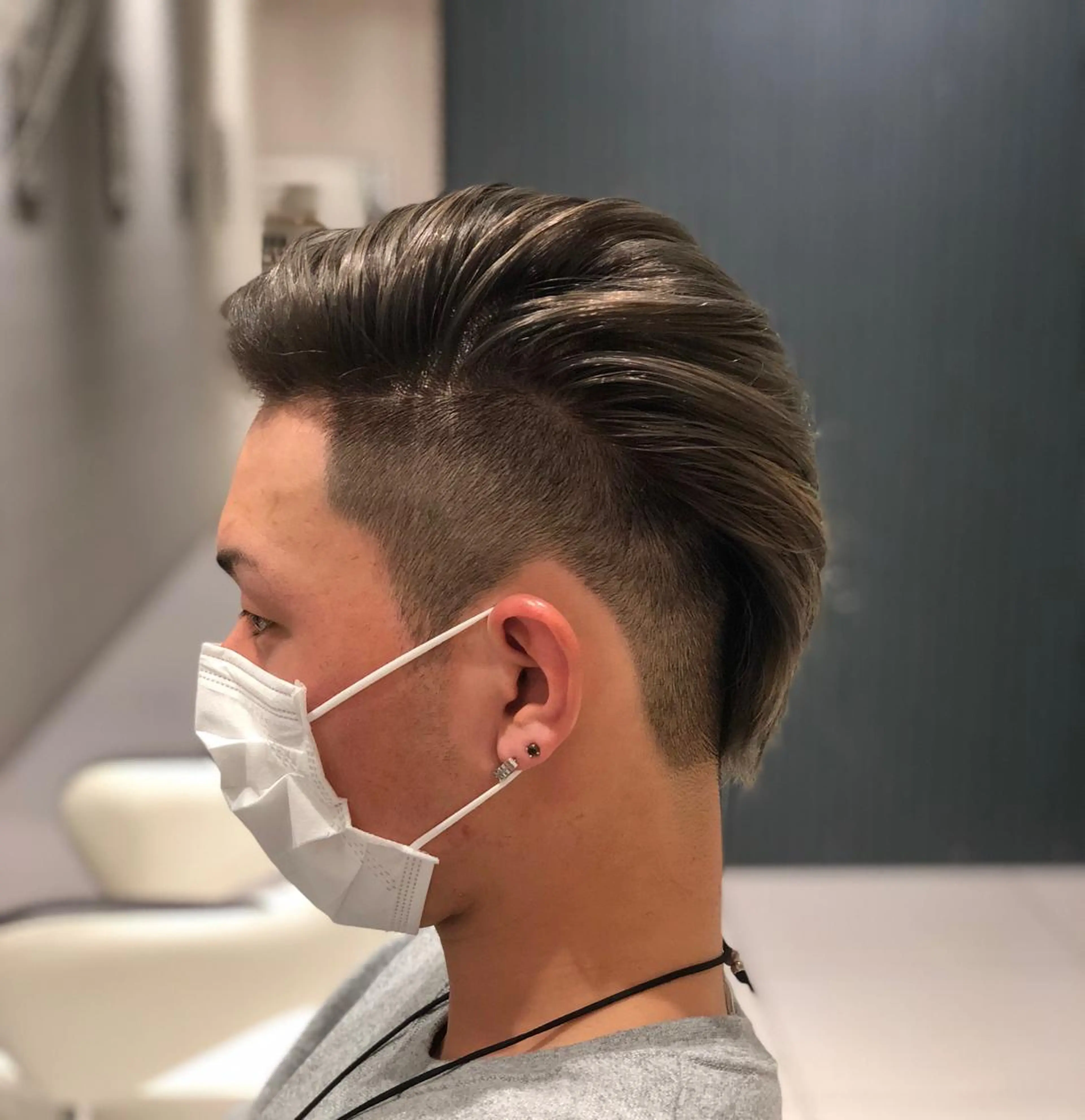 ショート カラー メンズ メンズブリーチ ブリーチ アンドウ ユウ/ レイヤーカット/韓国のヘアスタイル